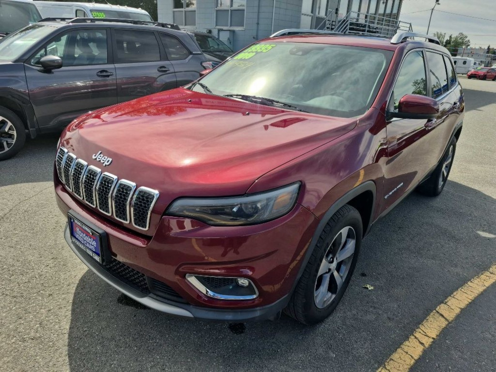 2019 RED JEEP CHEROKEE LIMITED (1C4PJMDN3KD) with an 2.0L engine, Automatic transmission, located at 929 East 8th Ave, Anchorage, AK, 99501, (907) 274-2277, 61.214783, -149.866074 - Photo#0