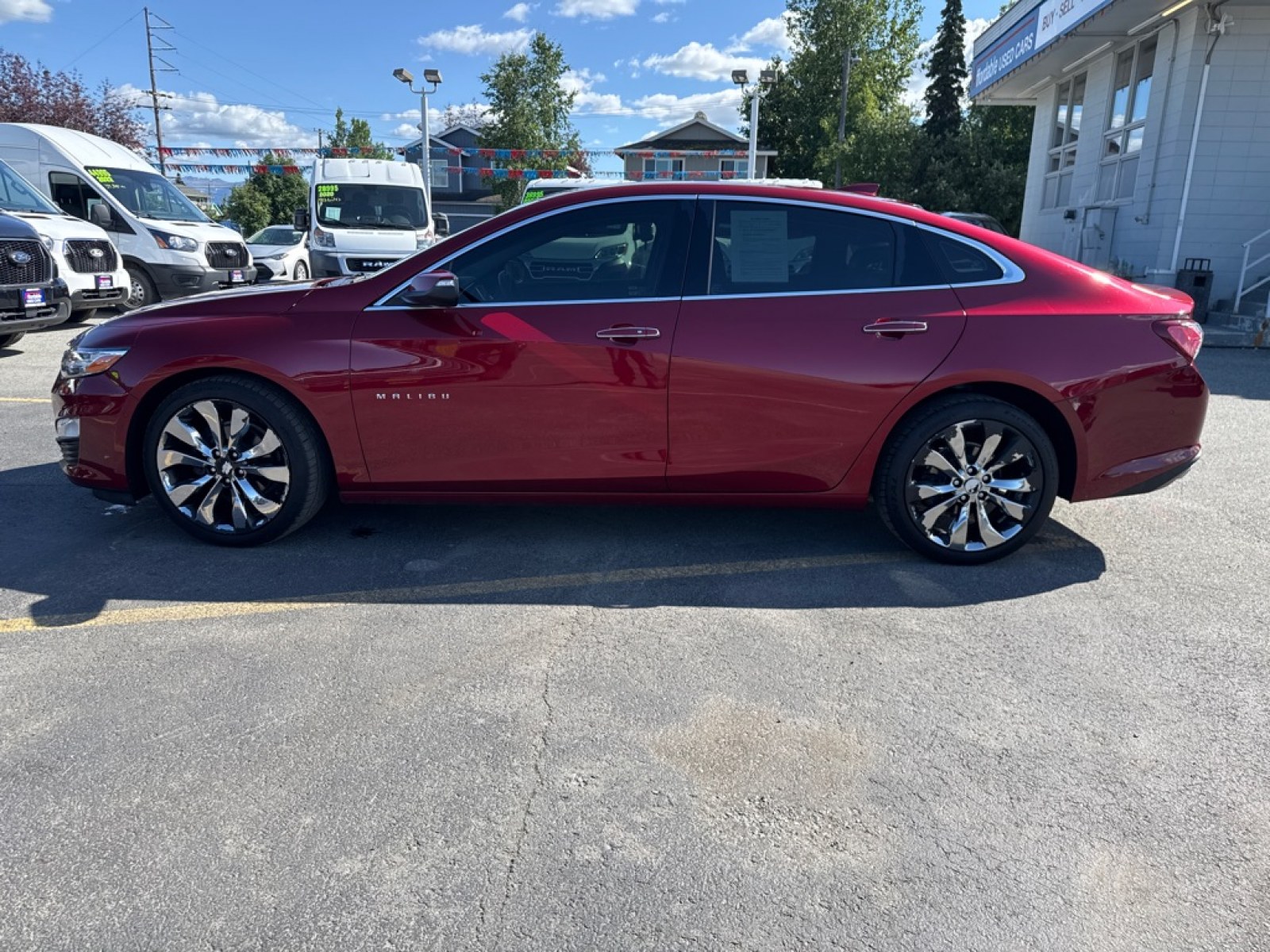 2020 RED CHEVROLET MALIBU PREMIER (1G1ZE5SXXLF) with an 2.0L engine, Automatic transmission, located at 929 East 8th Ave, Anchorage, AK, 99501, (907) 274-2277, 61.214783, -149.866074 - Photo#1