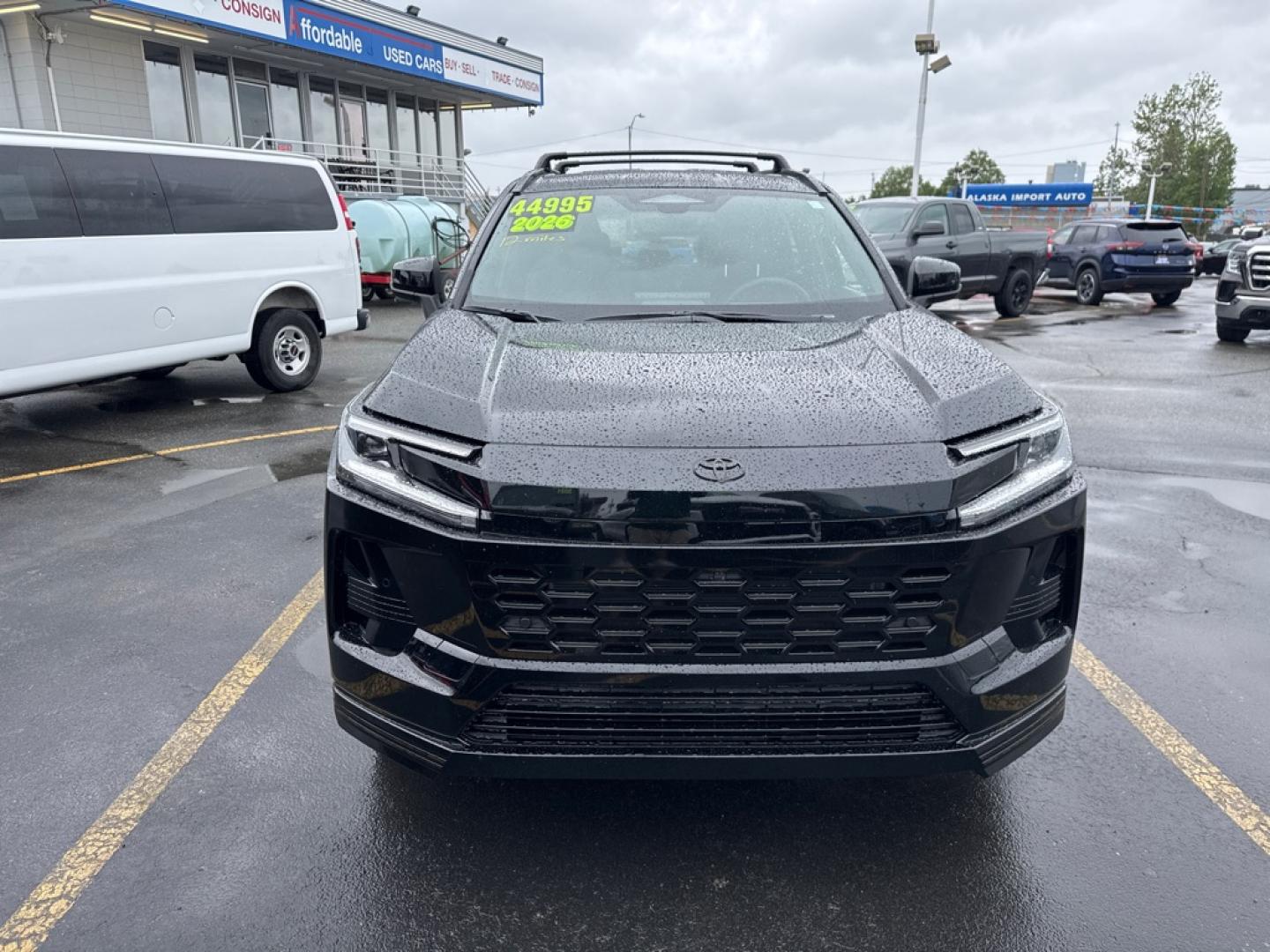 2026 BLACK TOYOTA RAV4 SE (JTM6CRAV4TD) with an 2.5L engine, Automatic transmission, located at 929 East 8th Ave, Anchorage, AK, 99501, (907) 274-2277, 61.214783, -149.866074- Photo#0