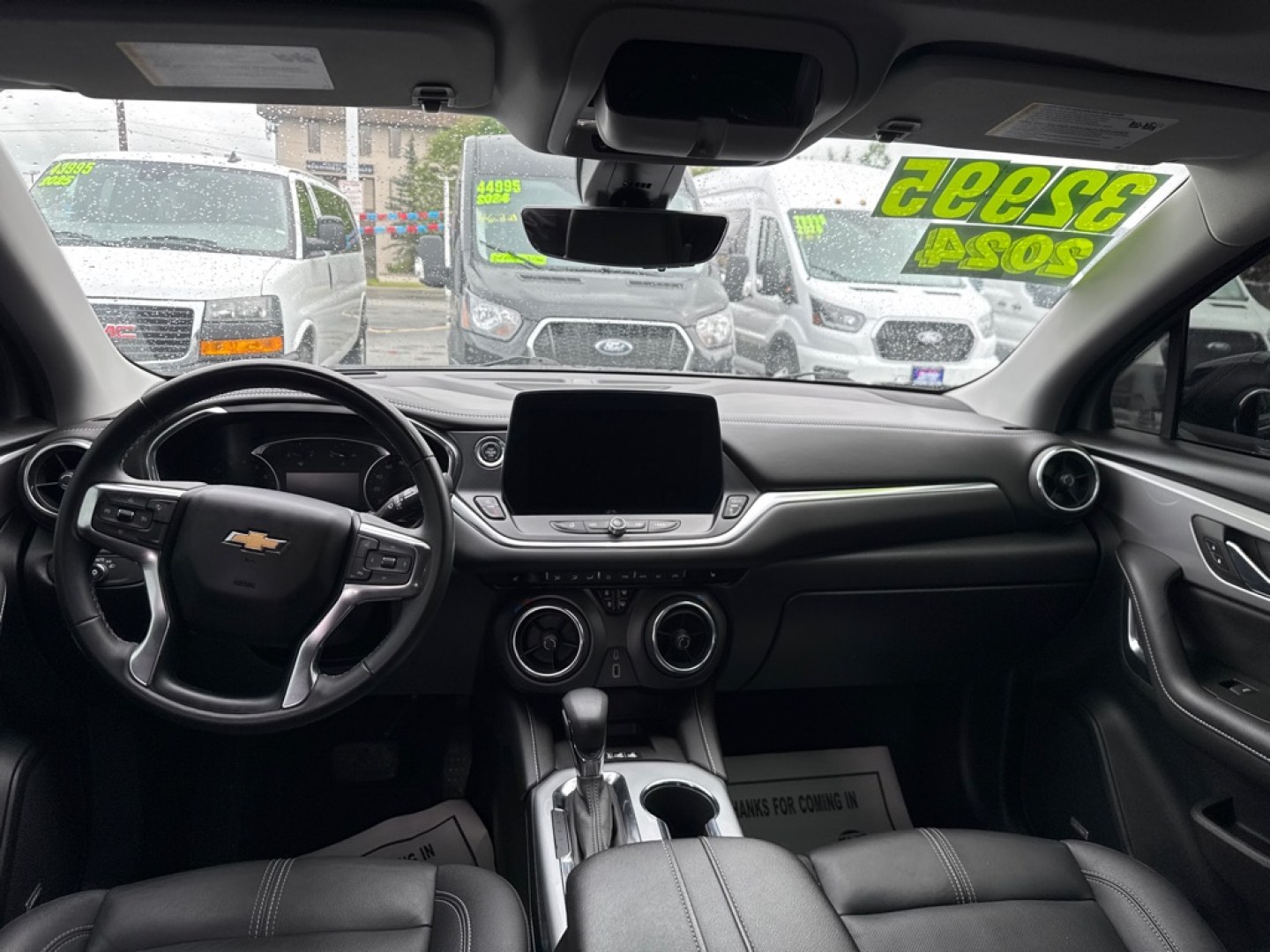 2024 BLACK CHEVROLET BLAZER 3LT (3GNKBJRS9RS) with an 3.6L engine, Automatic transmission, located at 929 East 8th Ave, Anchorage, AK, 99501, (907) 274-2277, 61.214783, -149.866074- Photo#3