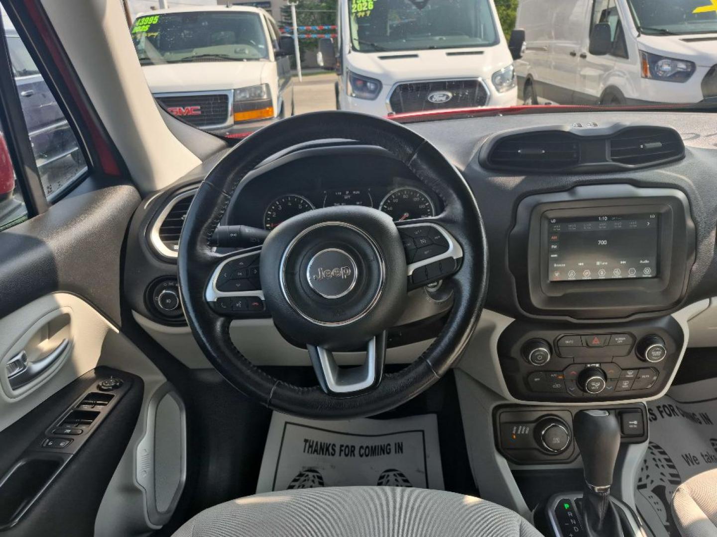 2018 RED JEEP RENEGADE LATITUDE (ZACCJBBB4JP) with an 2.4L engine, Automatic transmission, located at 929 East 8th Ave, Anchorage, AK, 99501, (907) 274-2277, 61.214783, -149.866074- Photo#4