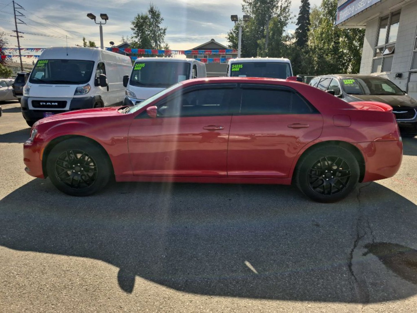 2017 RED CHRYSLER 300 S (2C3CCAGG9HH) with an 3.6L engine, Automatic transmission, located at 929 East 8th Ave, Anchorage, AK, 99501, (907) 274-2277, 61.214783, -149.866074- Photo#1