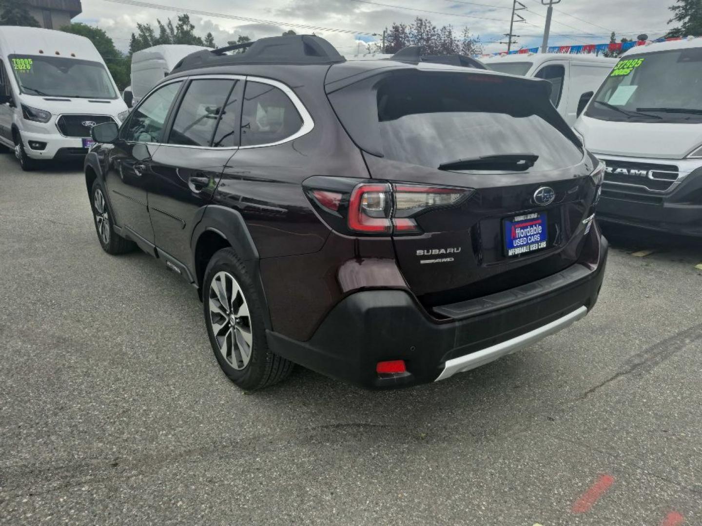 2024 PURPLE SUBARU OUTBACK LIMITED (4S4BTANC7R3) with an 2.5L engine, Continuously Variable transmission, located at 929 East 8th Ave, Anchorage, AK, 99501, (907) 274-2277, 61.214783, -149.866074- Photo#2