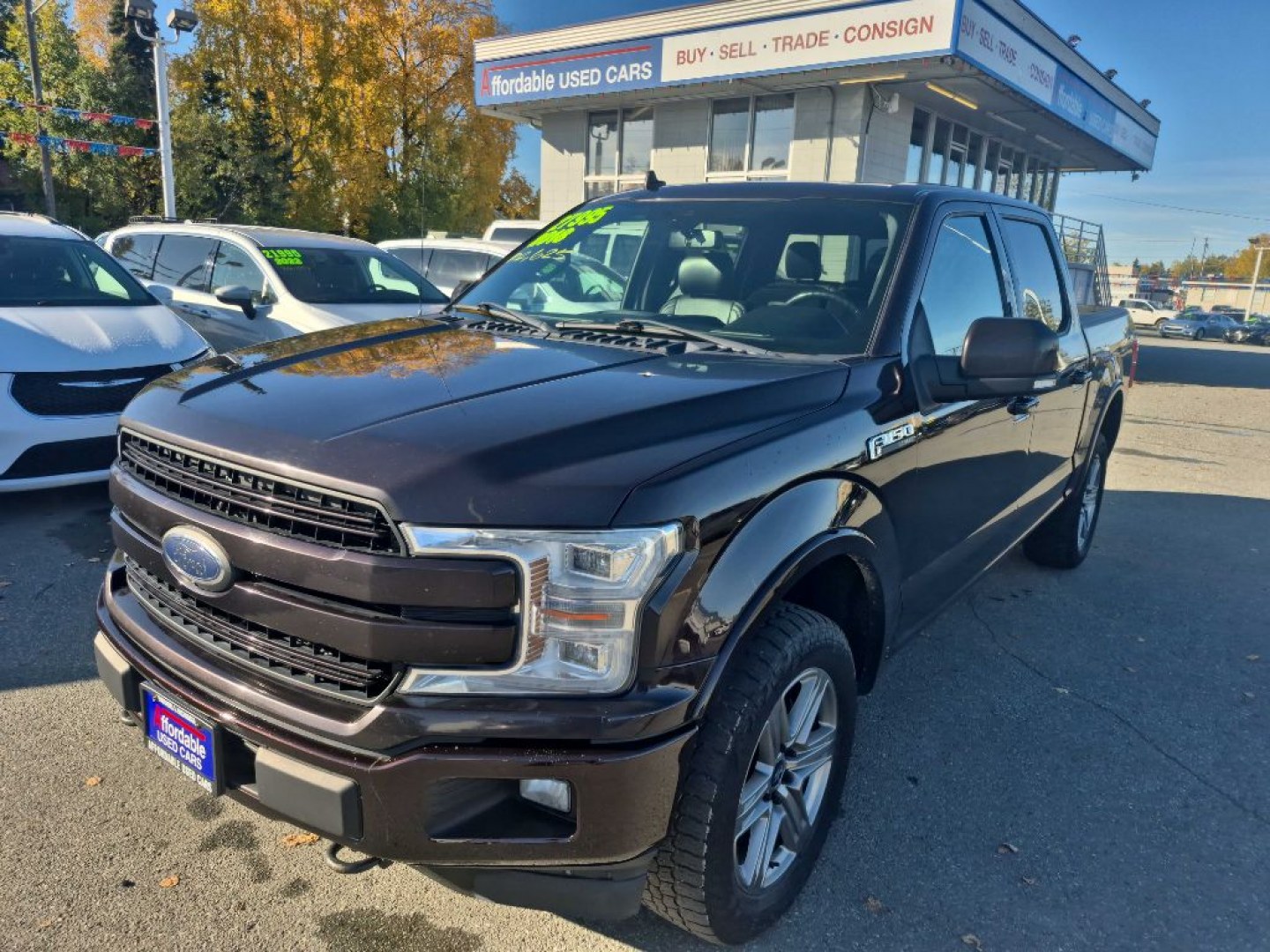 2018 BLACK FORD F150 SUPERCREW (1FTEW1EG7JF) with an 3.5L engine, Automatic transmission, located at 929 East 8th Ave, Anchorage, AK, 99501, (907) 274-2277, 61.214783, -149.866074- Photo#0