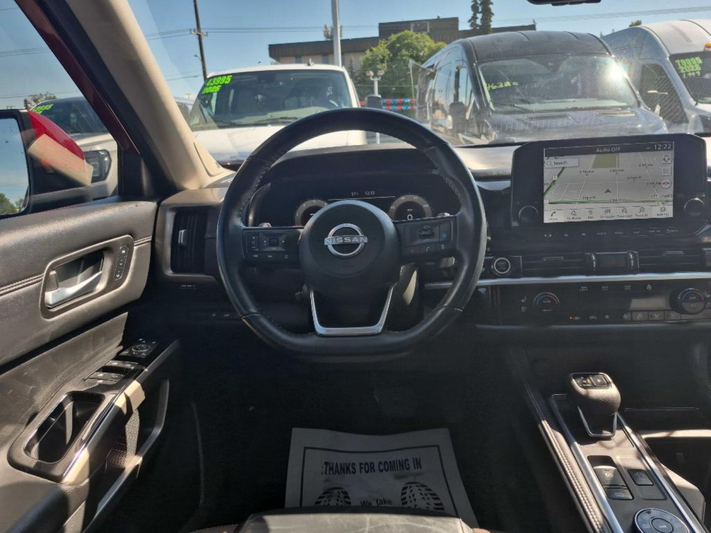 2023 RED NISSAN PATHFINDER PLATINUM (5N1DR3DJ7PC) with an 3.5L engine, Automatic transmission, located at 929 East 8th Ave, Anchorage, AK, 99501, (907) 274-2277, 61.214783, -149.866074- Photo#4