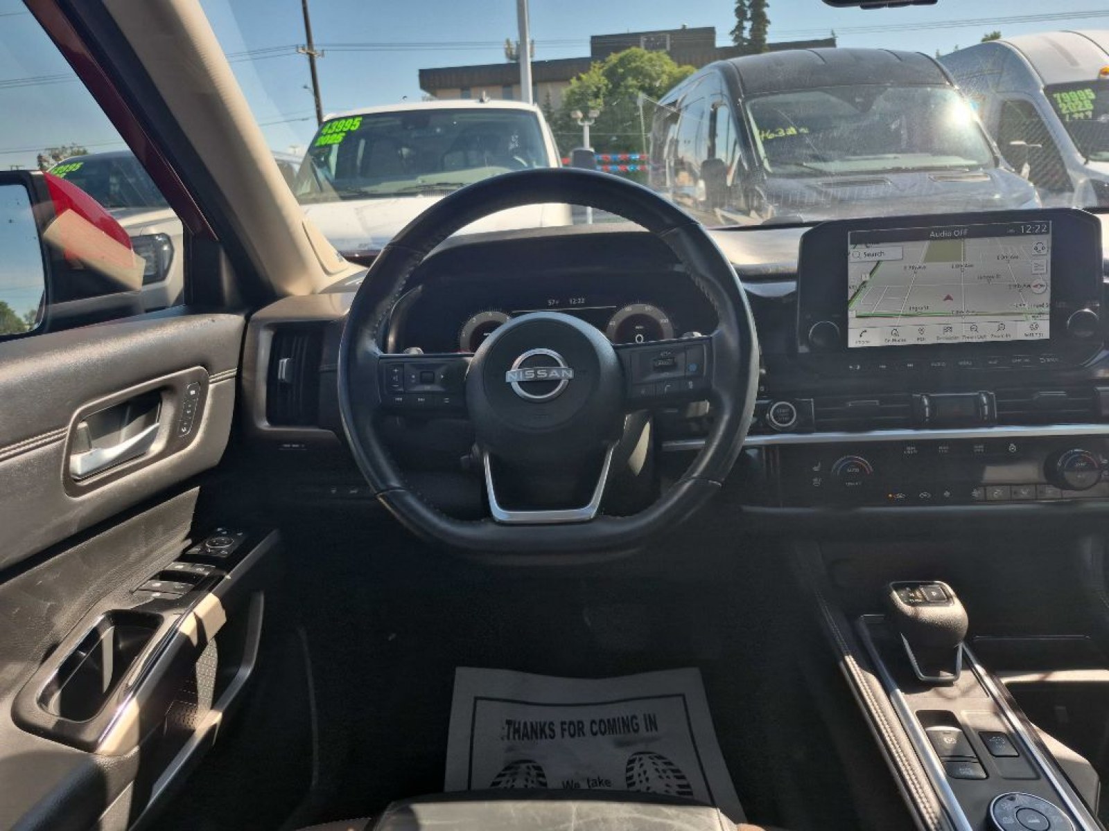 2023 RED NISSAN PATHFINDER PLATINUM (5N1DR3DJ7PC) with an 3.5L engine, Automatic transmission, located at 929 East 8th Ave, Anchorage, AK, 99501, (907) 274-2277, 61.214783, -149.866074 - Photo#4