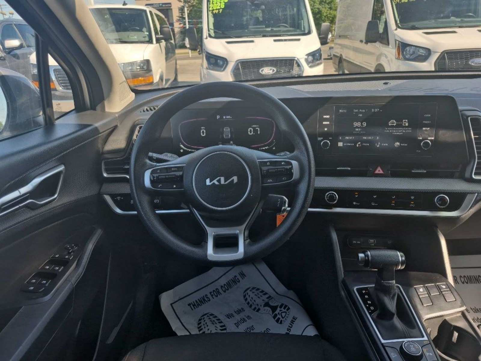 2024 GRAY KIA SPORTAGE LX (KNDPUCDF7R7) with an 2.5L engine, Automatic transmission, located at 929 East 8th Ave, Anchorage, AK, 99501, (907) 274-2277, 61.214783, -149.866074 - Photo#4