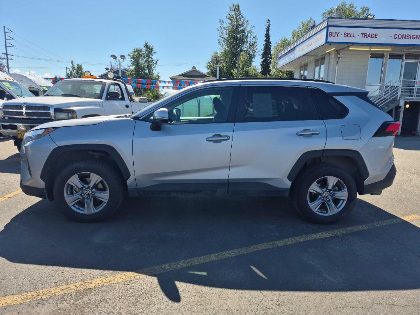 2024 SILVER TOYOTA RAV4 XLE (2T3P1RFV7RW) with an 2.5L engine, Automatic transmission, located at 929 East 8th Ave, Anchorage, AK, 99501, (907) 274-2277, 61.214783, -149.866074- Photo#1