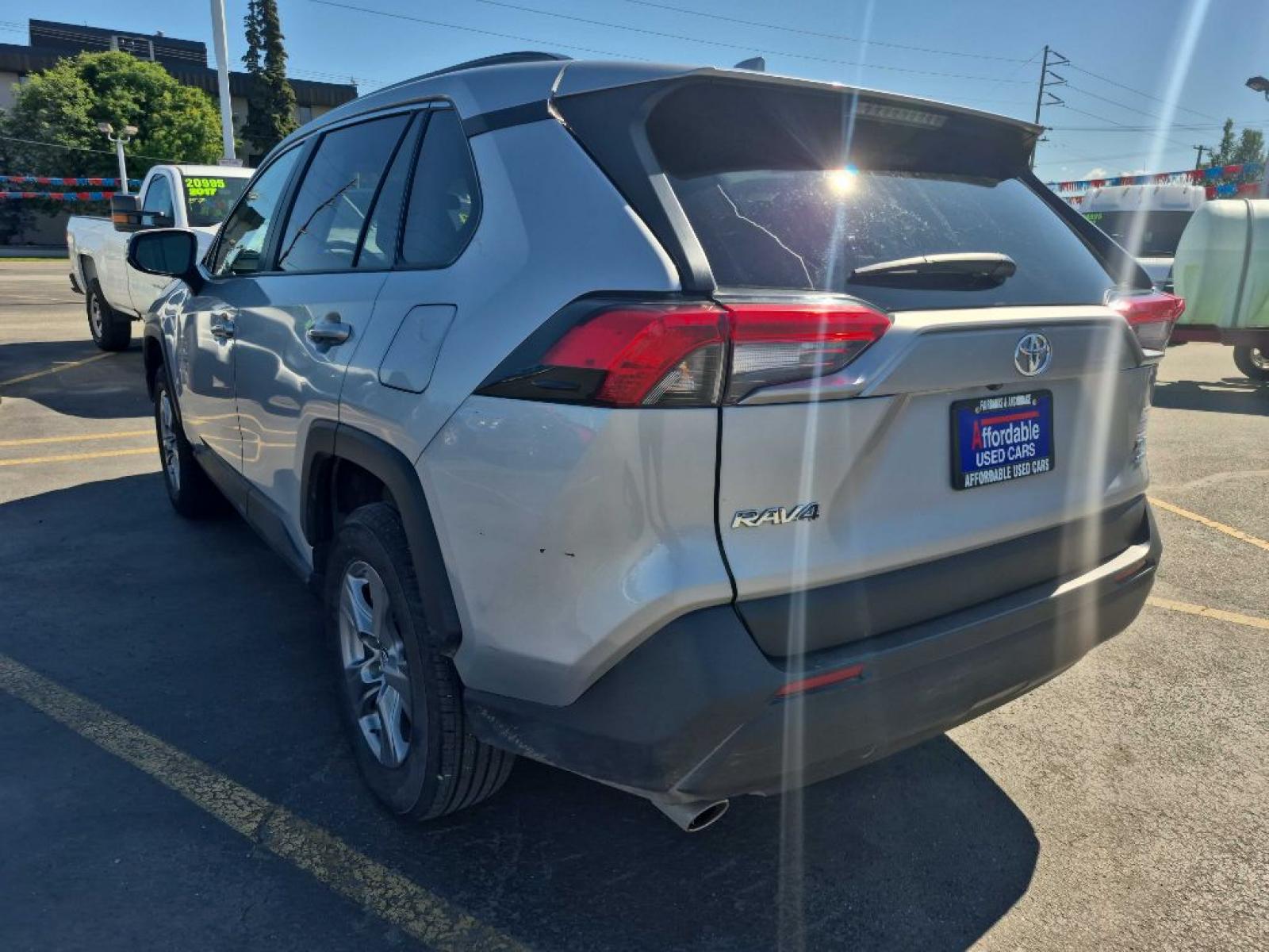 2024 SILVER TOYOTA RAV4 XLE (2T3P1RFV7RW) with an 2.5L engine, Automatic transmission, located at 929 East 8th Ave, Anchorage, AK, 99501, (907) 274-2277, 61.214783, -149.866074 - Photo#2