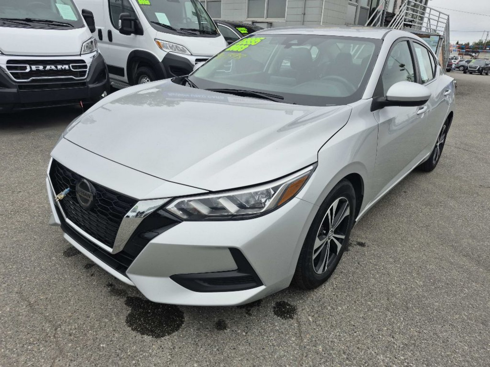 2023 SILVER NISSAN SENTRA SV (3N1AB8CV9PY) with an 2.0L engine, Continuously Variable transmission, located at 929 East 8th Ave, Anchorage, AK, 99501, (907) 274-2277, 61.214783, -149.866074 - Photo#0