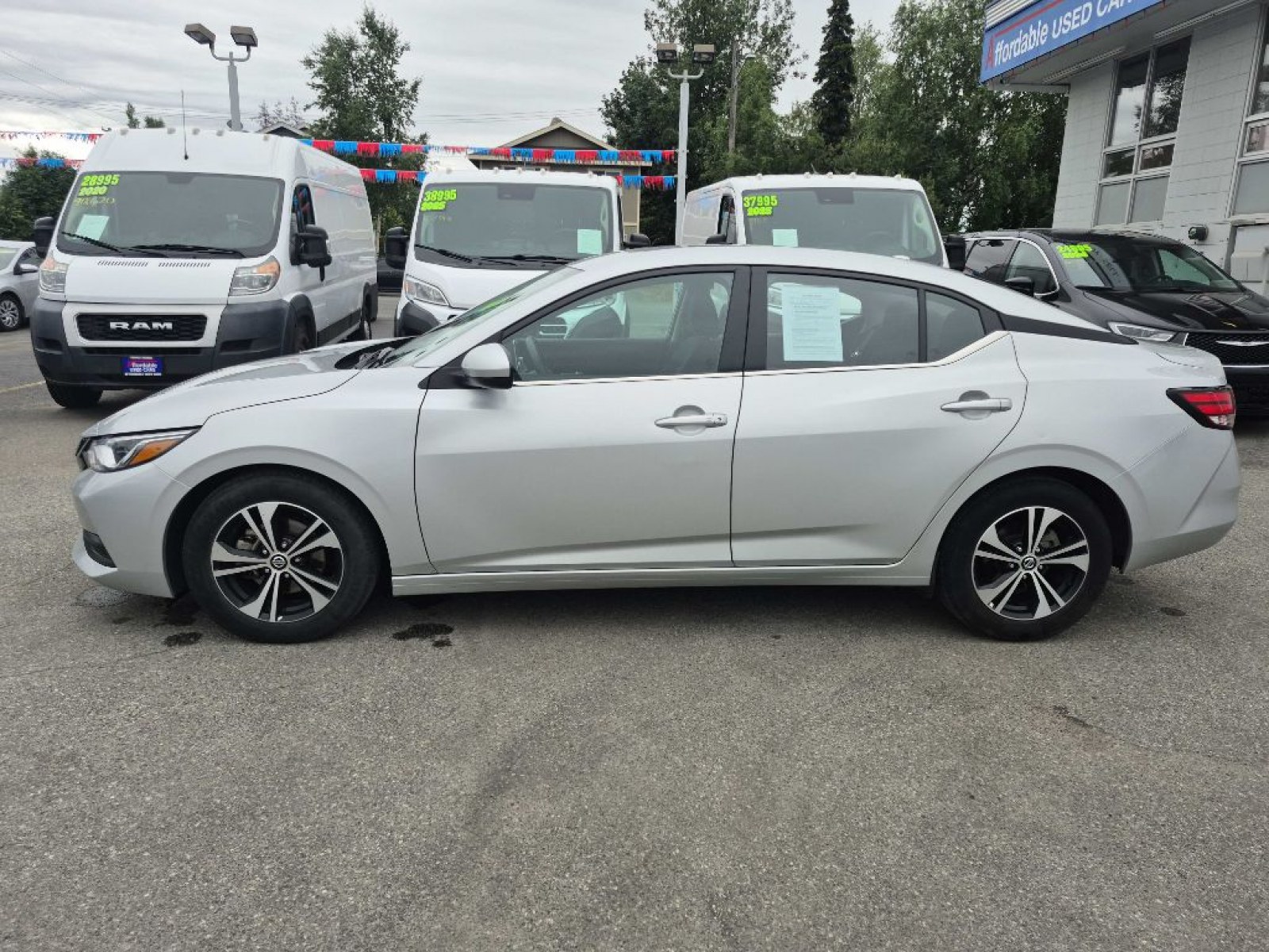 2023 SILVER NISSAN SENTRA SV (3N1AB8CV9PY) with an 2.0L engine, Continuously Variable transmission, located at 929 East 8th Ave, Anchorage, AK, 99501, (907) 274-2277, 61.214783, -149.866074 - Photo#1