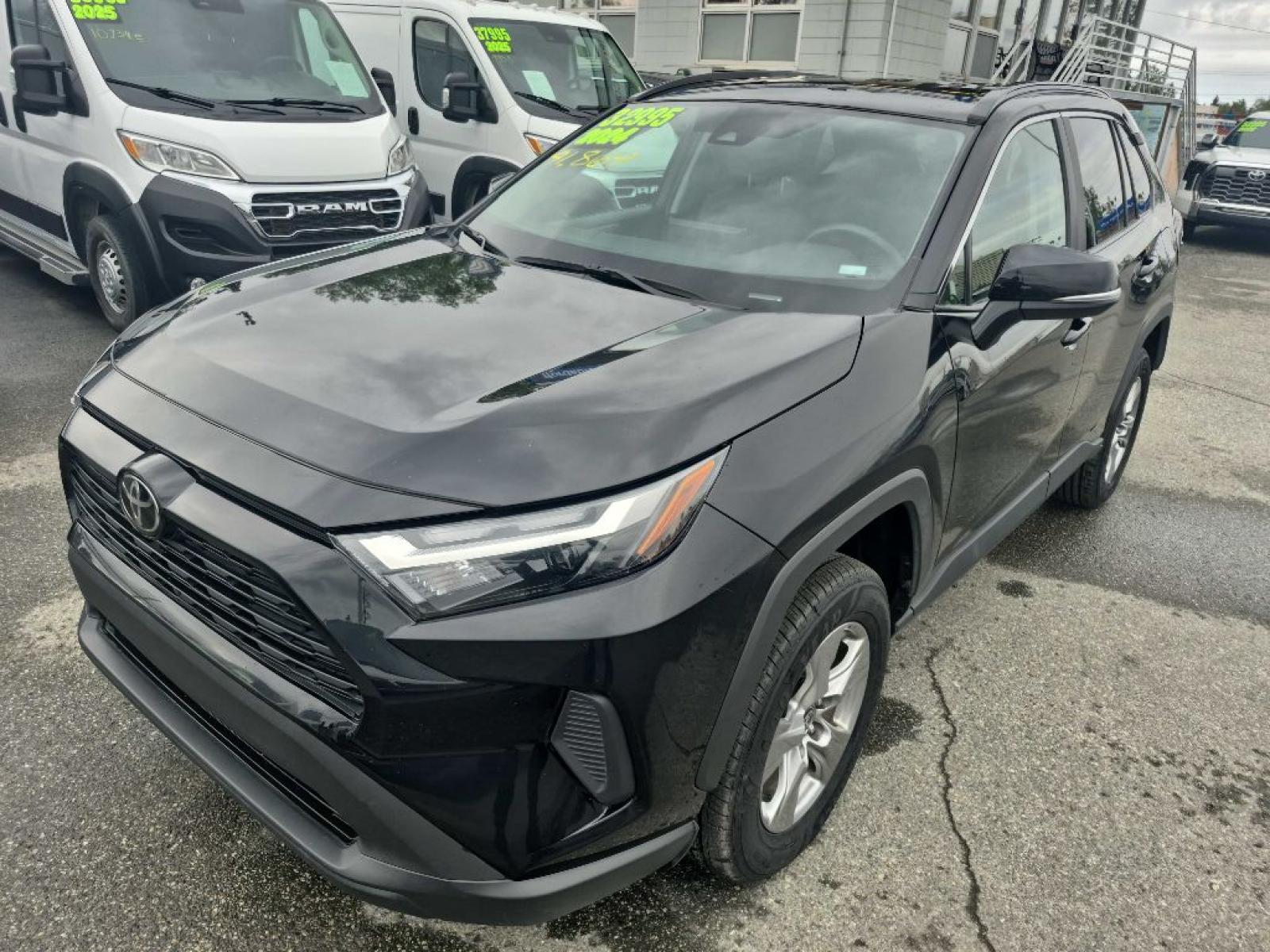 2024 BLACK TOYOTA RAV4 XLE (2T3P1RFV2RW) with an 2.5L engine, Automatic transmission, located at 929 East 8th Ave, Anchorage, AK, 99501, (907) 274-2277, 61.214783, -149.866074 - Photo#0