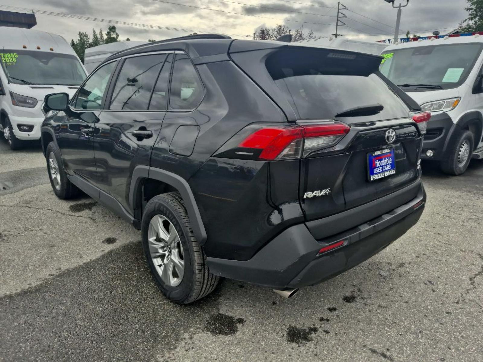 2024 BLACK TOYOTA RAV4 XLE (2T3P1RFV2RW) with an 2.5L engine, Automatic transmission, located at 929 East 8th Ave, Anchorage, AK, 99501, (907) 274-2277, 61.214783, -149.866074 - Photo#2