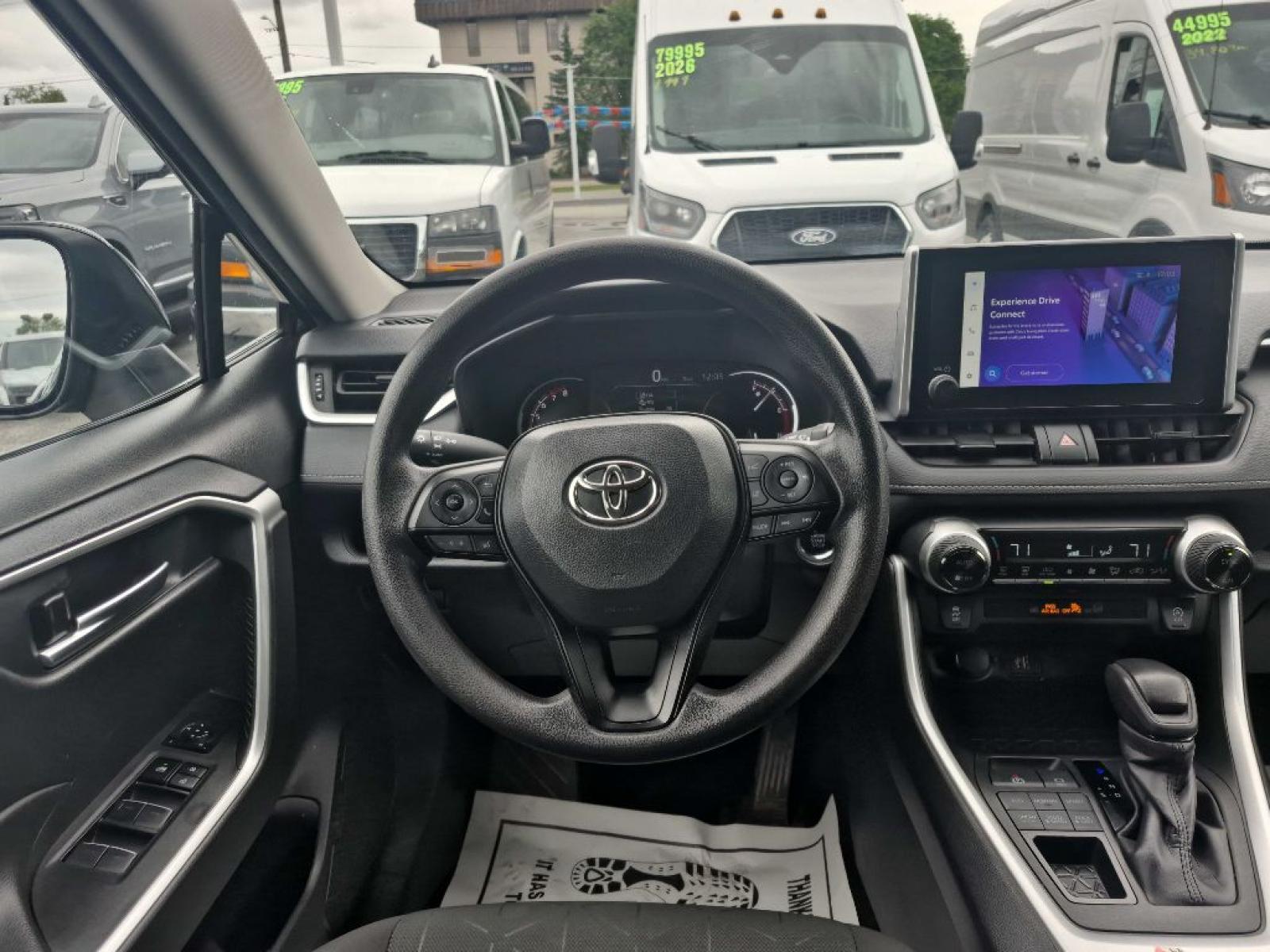 2024 BLACK TOYOTA RAV4 XLE (2T3P1RFV2RW) with an 2.5L engine, Automatic transmission, located at 929 East 8th Ave, Anchorage, AK, 99501, (907) 274-2277, 61.214783, -149.866074 - Photo#4