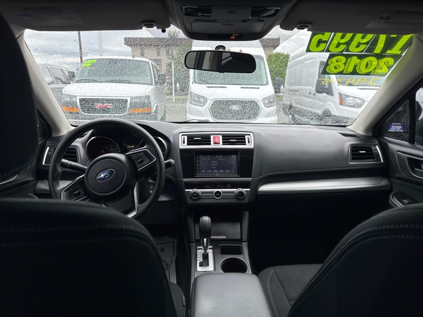 2018 GRAY SUBARU LEGACY 2.5I (4S3BNAA68J3) with an 2.5L engine, Continuously Variable transmission, located at 929 East 8th Ave, Anchorage, AK, 99501, (907) 274-2277, 61.214783, -149.866074- Photo#3