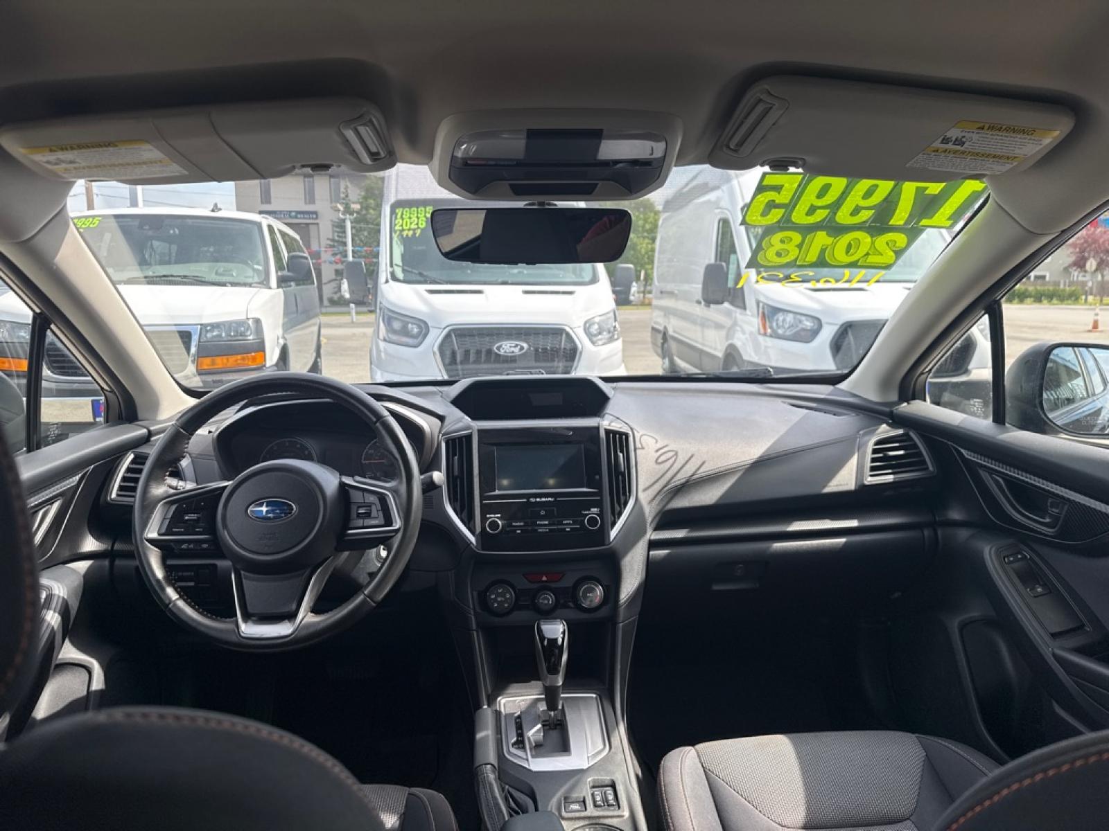 2018 BLACK SUBARU CROSSTREK PREMIUM (JF2GTABC9JH) with an 2.0L engine, 6-Speed Manual transmission, located at 929 East 8th Ave, Anchorage, AK, 99501, (907) 274-2277, 61.214783, -149.866074 - Photo#2