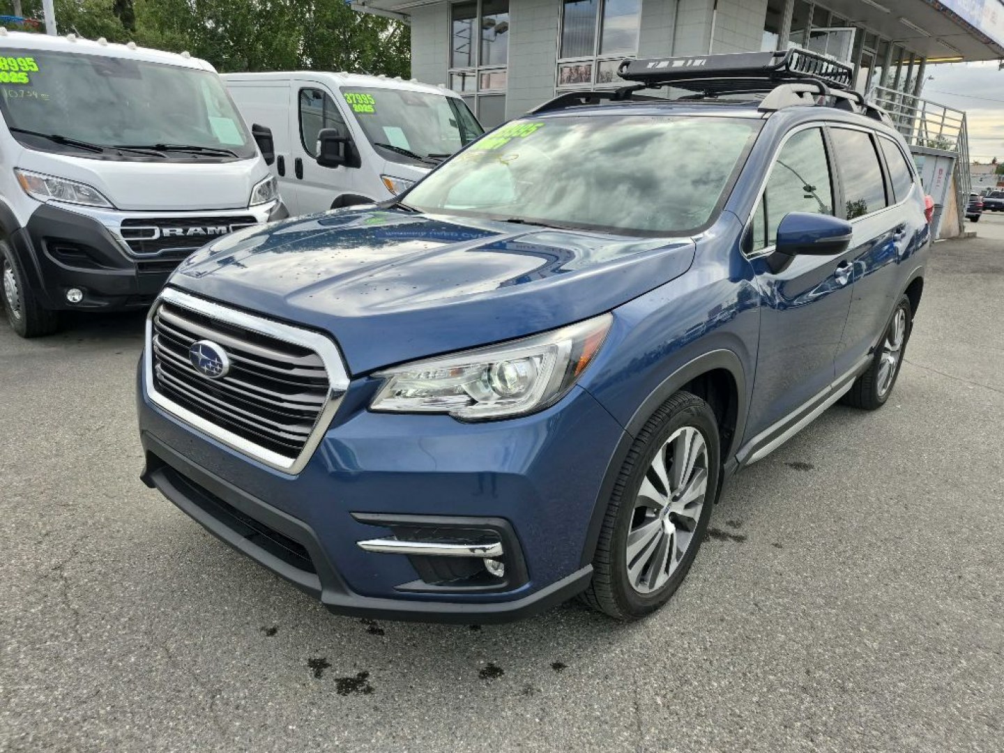 2021 BLUE SUBARU ASCENT LIMITED (4S4WMAPD6M3) with an 2.4L engine, Automatic transmission, located at 929 East 8th Ave, Anchorage, AK, 99501, (907) 274-2277, 61.214783, -149.866074- Photo#0