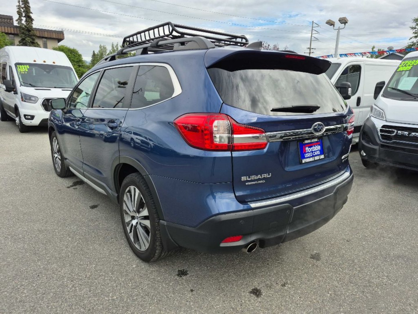 2021 BLUE SUBARU ASCENT LIMITED (4S4WMAPD6M3) with an 2.4L engine, Automatic transmission, located at 929 East 8th Ave, Anchorage, AK, 99501, (907) 274-2277, 61.214783, -149.866074- Photo#2