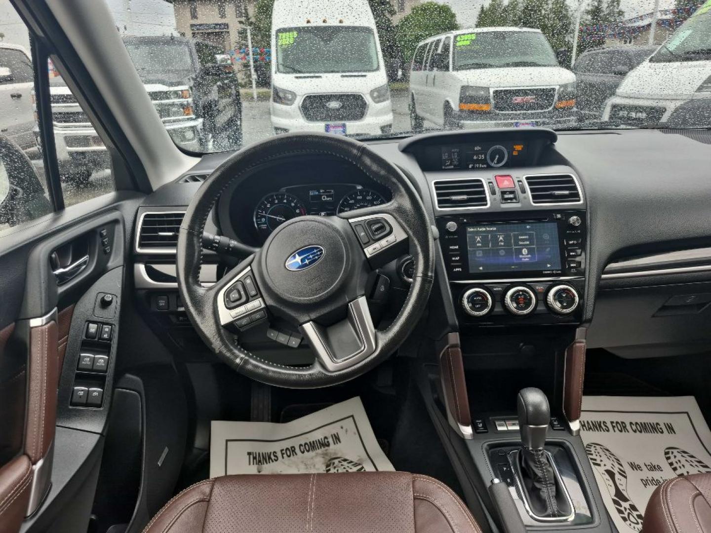 2017 BROWN SUBARU FORESTER 2.5I TOURING (JF2SJAWC7HH) with an 2.5L engine, Continuously Variable transmission, located at 929 East 8th Ave, Anchorage, AK, 99501, (907) 274-2277, 61.214783, -149.866074- Photo#4