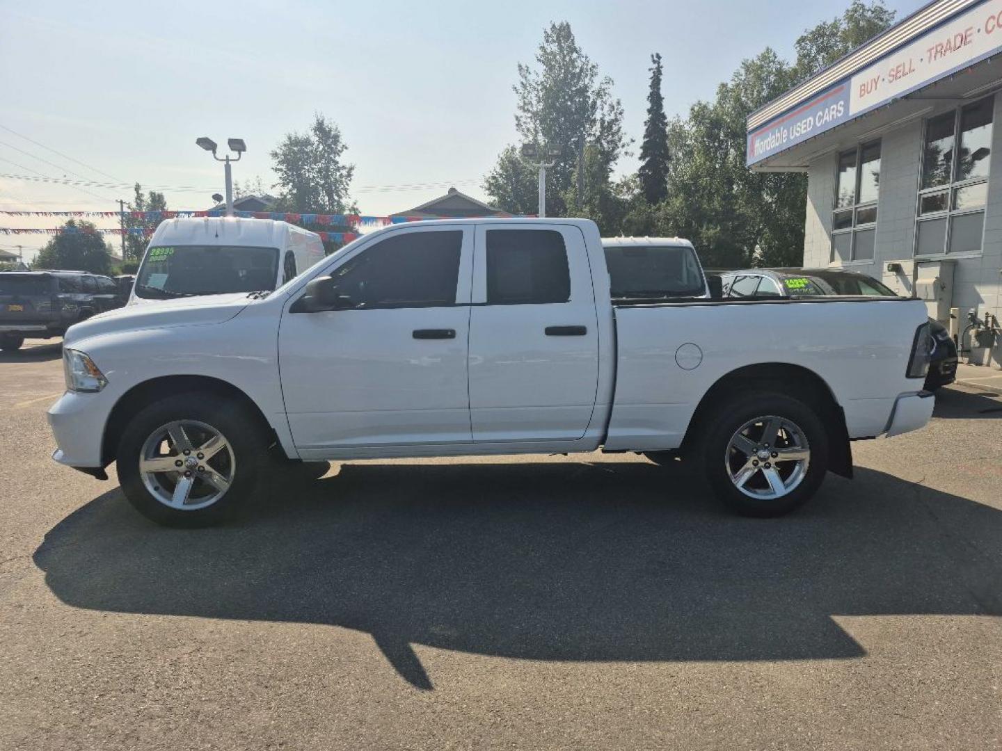 2015 WHITE RAM 1500 ST (1C6RR7FG8FS) with an 3.6L engine, Automatic transmission, located at 929 East 8th Ave, Anchorage, AK, 99501, (907) 274-2277, 61.214783, -149.866074- Photo#1