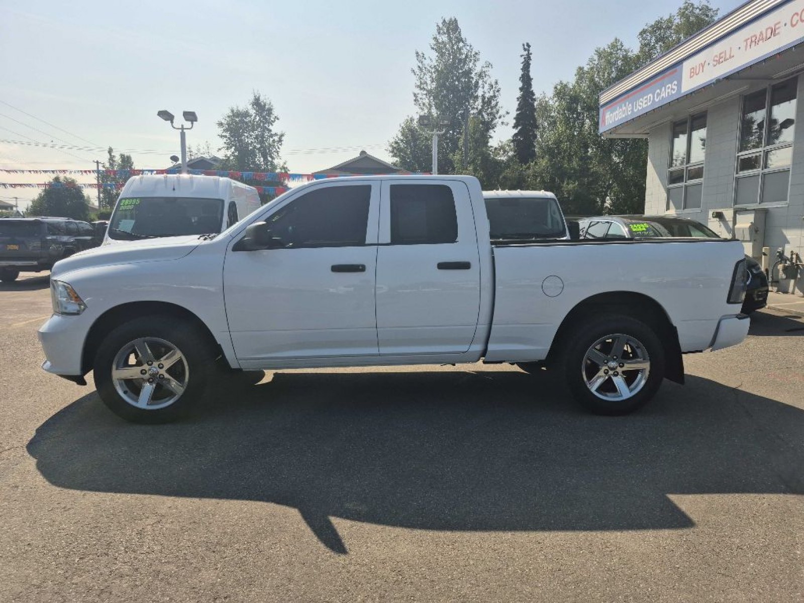 2015 WHITE RAM 1500 ST (1C6RR7FG8FS) with an 3.6L engine, Automatic transmission, located at 929 East 8th Ave, Anchorage, AK, 99501, (907) 274-2277, 61.214783, -149.866074 - Photo#1