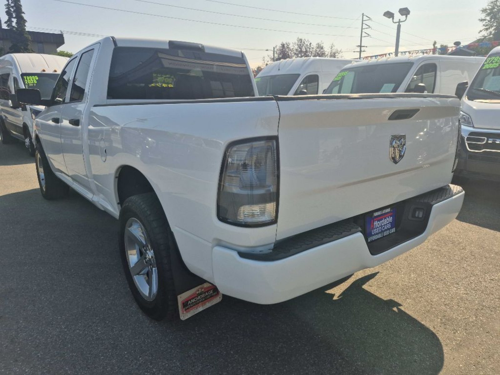 2015 WHITE RAM 1500 ST (1C6RR7FG8FS) with an 3.6L engine, Automatic transmission, located at 929 East 8th Ave, Anchorage, AK, 99501, (907) 274-2277, 61.214783, -149.866074 - Photo#2