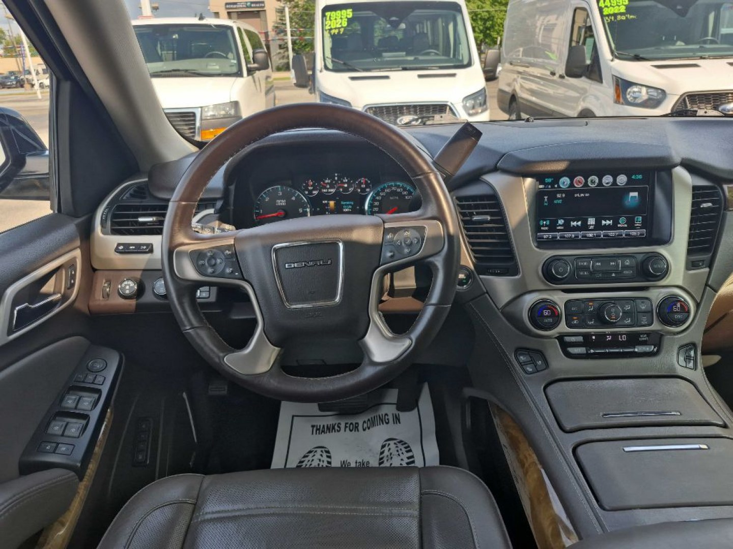 2017 BLUE GMC YUKON DENALI (1GKS2CKJ5HR) with an 6.2L engine, Automatic transmission, located at 929 East 8th Ave, Anchorage, AK, 99501, (907) 274-2277, 61.214783, -149.866074- Photo#4