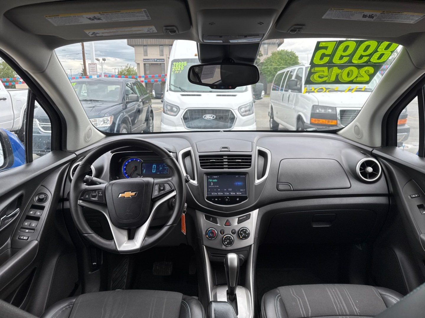 2015 BLUE CHEVROLET TRAX 1LT (KL7CJRSB8FB) with an 1.4L engine, Automatic transmission, located at 929 East 8th Ave, Anchorage, AK, 99501, (907) 274-2277, 61.214783, -149.866074- Photo#2