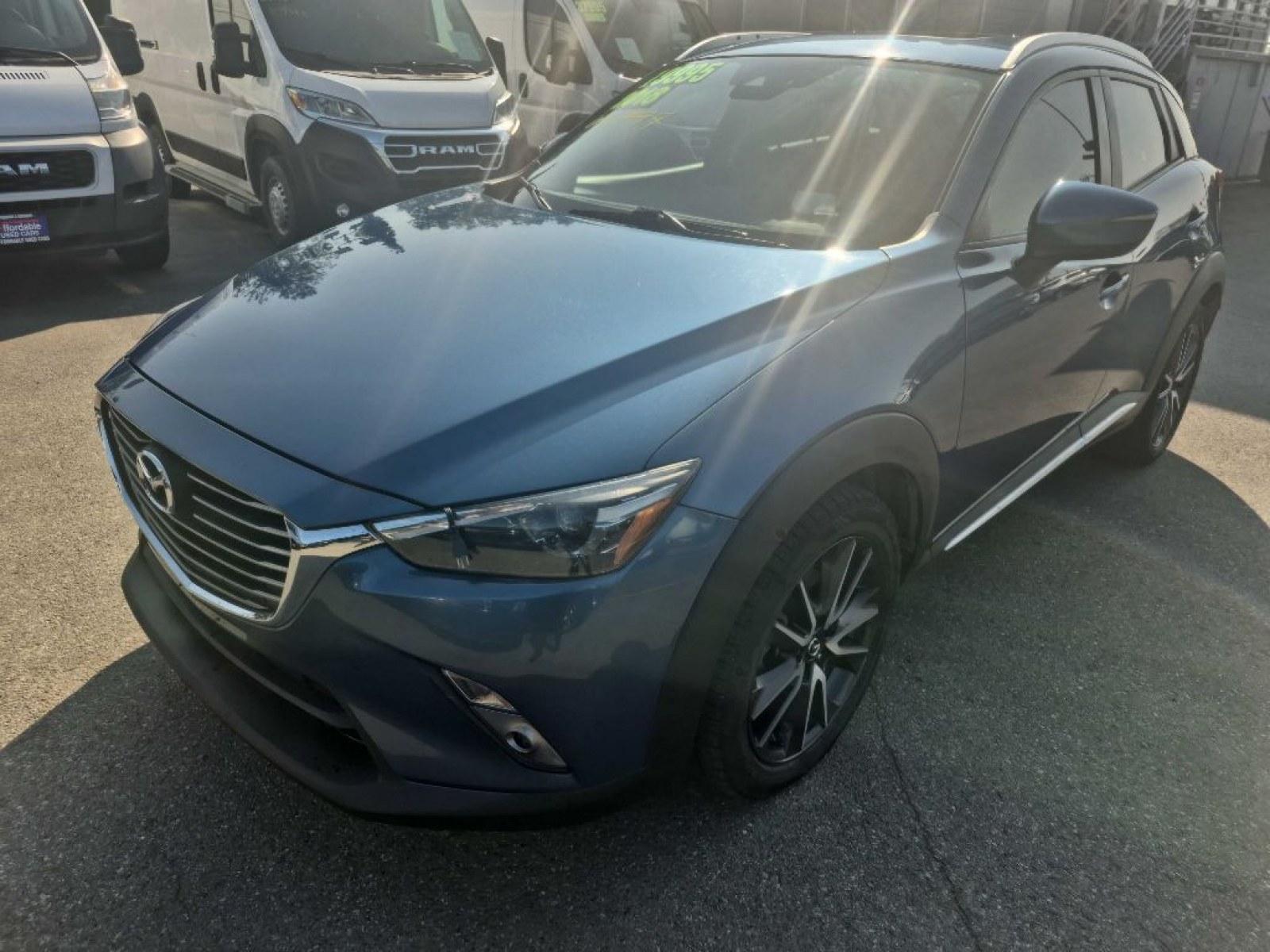 2018 BLUE MAZDA CX-3 GRAND TOURING (JM1DKFD76J0) with an 2.0L engine, Automatic transmission, located at 929 East 8th Ave, Anchorage, AK, 99501, (907) 274-2277, 61.214783, -149.866074 - Photo#0