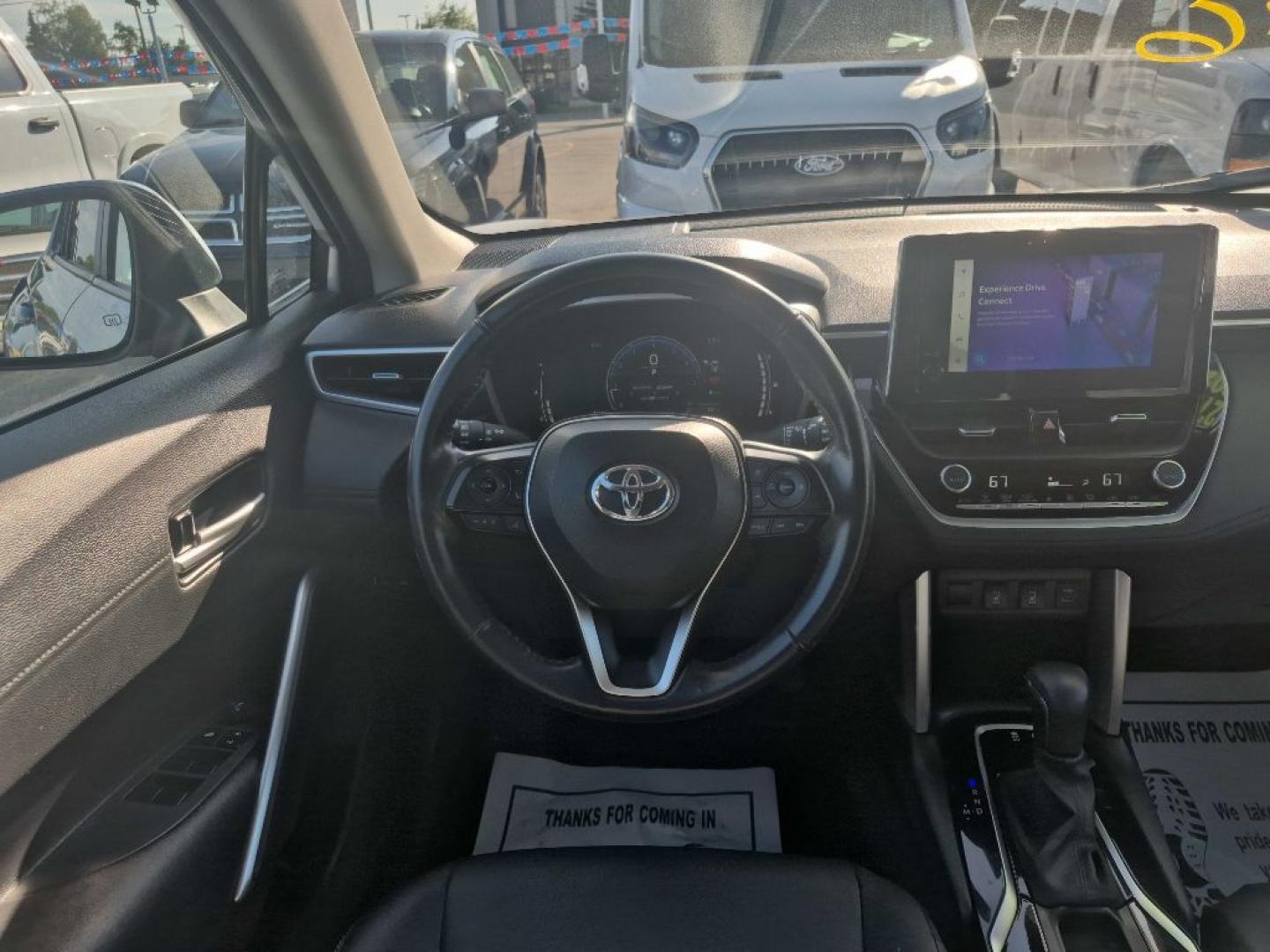 2023 SILVER TOYOTA COROLLA CROSS XLE (7MUEAABG5PV) with an 2.0L engine, Continuously Variable transmission, located at 929 East 8th Ave, Anchorage, AK, 99501, (907) 274-2277, 61.214783, -149.866074- Photo#4