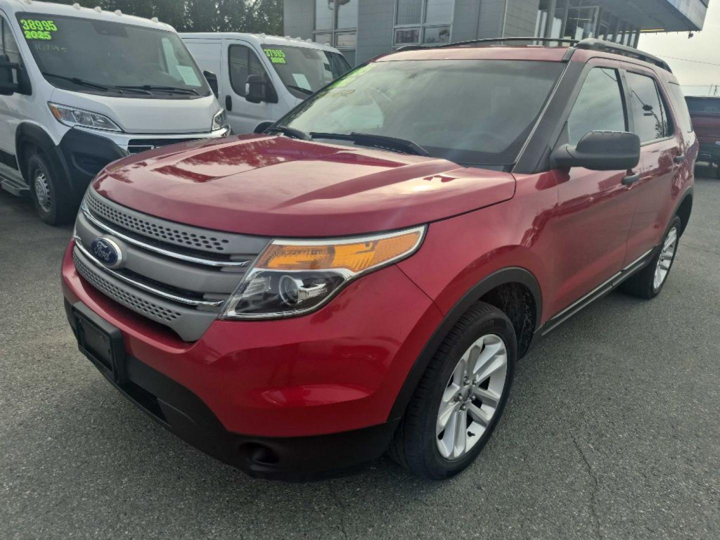 2012 RED FORD EXPLORER (1FMHK8B84CG) with an 3.5L engine, Automatic transmission, located at 929 East 8th Ave, Anchorage, AK, 99501, (907) 274-2277, 61.214783, -149.866074- Photo#0
