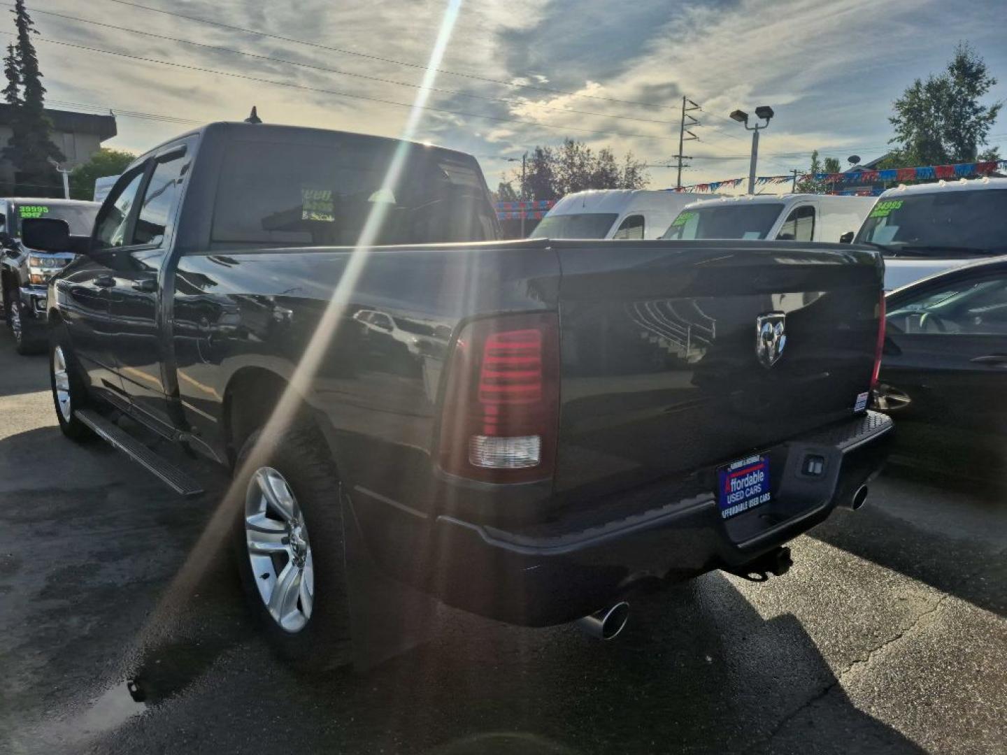 2014 BLACK RAM 1500 SPORT (1C6RR7HTXES) with an 5.7L engine, Automatic transmission, located at 929 East 8th Ave, Anchorage, AK, 99501, (907) 274-2277, 61.214783, -149.866074- Photo#2