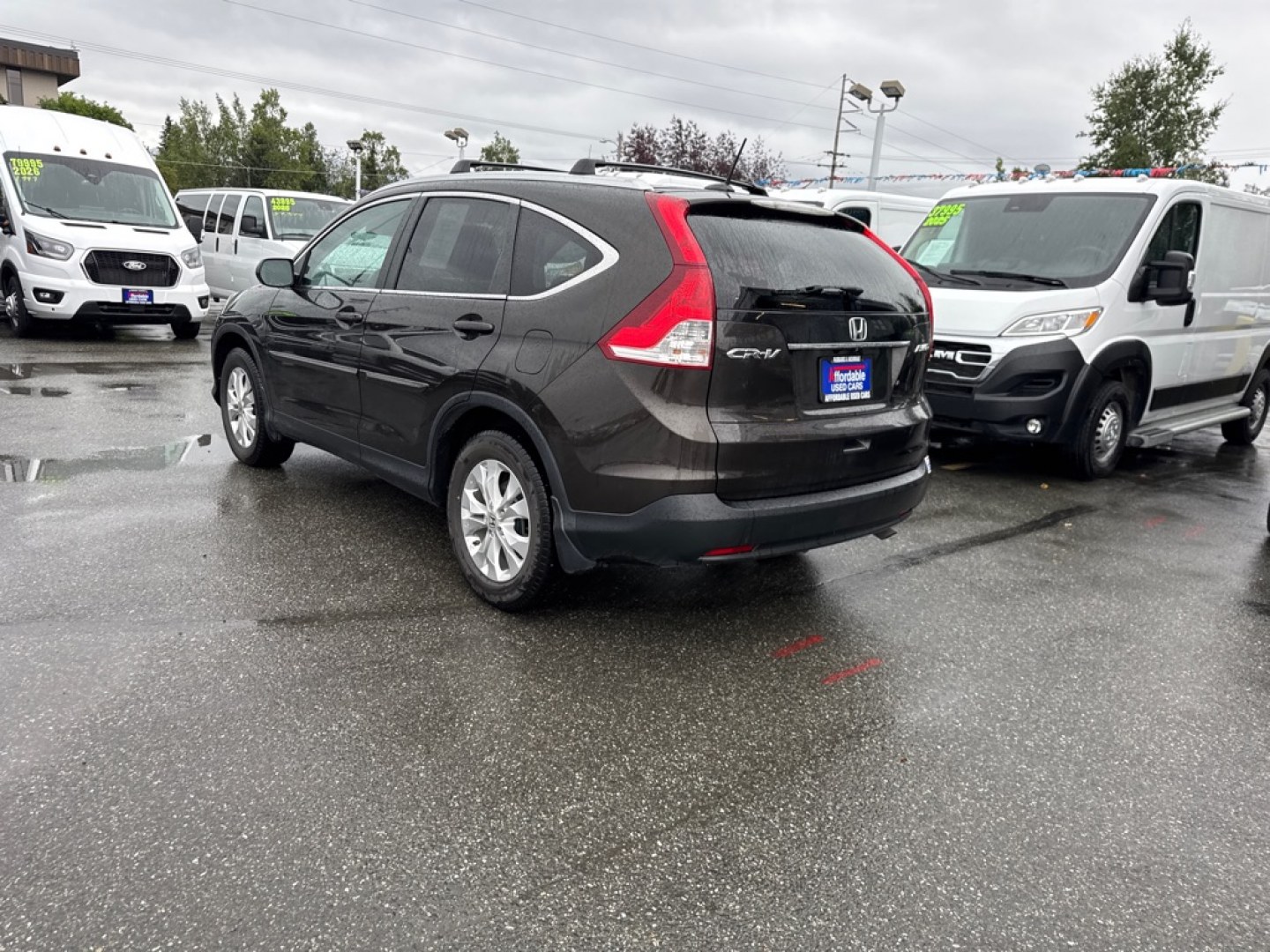 2014 GRAY HONDA CR-V EXL (5J6RM4H77EL) with an 2.4L engine, Automatic transmission, located at 929 East 8th Ave, Anchorage, AK, 99501, (907) 274-2277, 61.214783, -149.866074- Photo#4