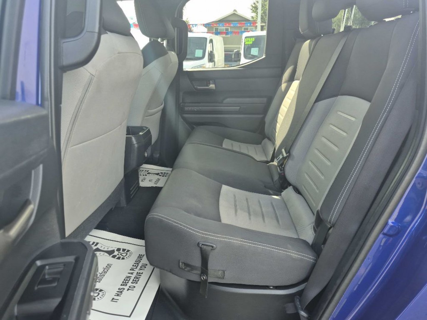 2024 BLUE TOYOTA TACOMA DOUBLE CAB TRD OFF ROAD (3TYLB5JN7RT) with an 2.4L engine, Automatic transmission, located at 929 East 8th Ave, Anchorage, AK, 99501, (907) 274-2277, 61.214783, -149.866074- Photo#3