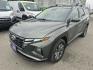 2022 GREEN HYUNDAI TUCSON BLUE (KM8JBCA18NU) with an 1.6L engine, Automatic transmission, located at 929 East 8th Ave, Anchorage, AK, 99501, (907) 274-2277, 61.214783, -149.866074- Photo#0