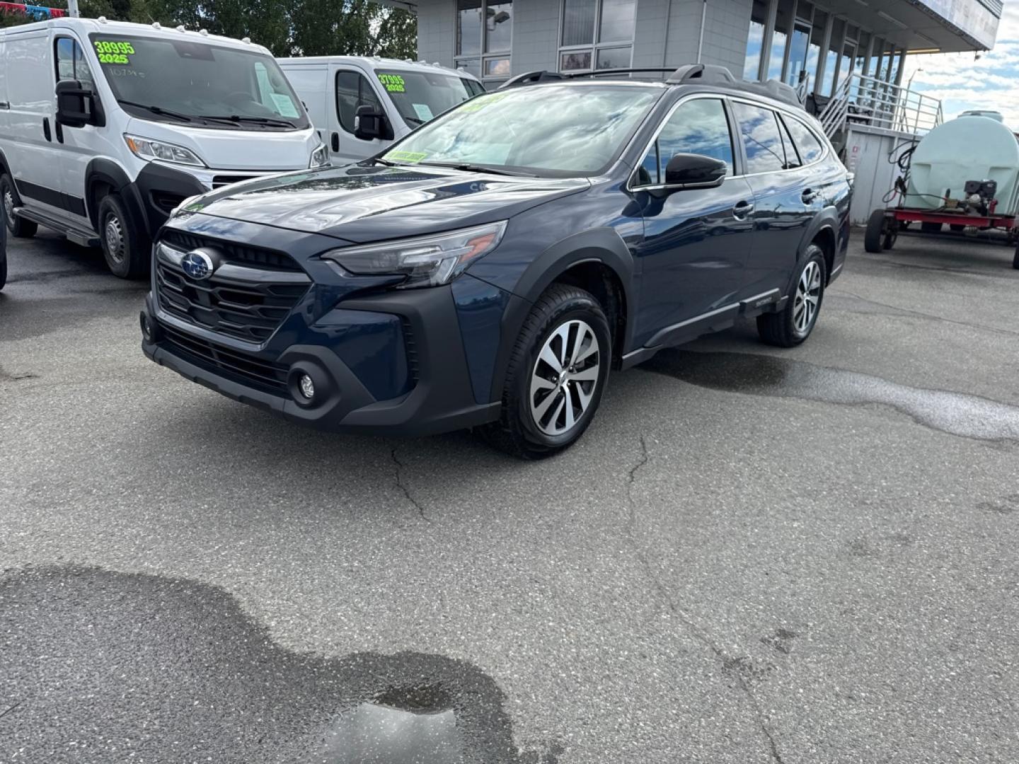 2024 BLUE SUBARU OUTBACK PREMIUM (4S4BTAFC3R3) with an 2.5L engine, Continuously Variable transmission, located at 929 East 8th Ave, Anchorage, AK, 99501, (907) 274-2277, 61.214783, -149.866074- Photo#0