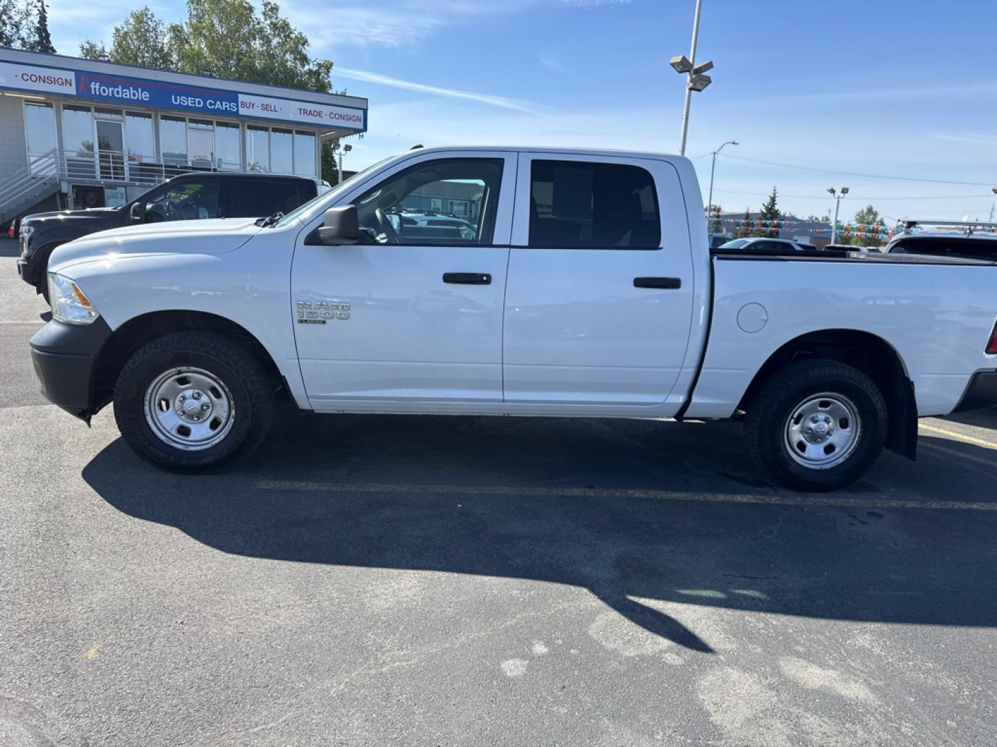 2020 WHITE RAM 1500 CLASSIC TRADESMAN (3C6RR7KG3LG) with an 3.6L engine, Automatic transmission, located at 929 East 8th Ave, Anchorage, AK, 99501, (907) 274-2277, 61.214783, -149.866074- Photo#1