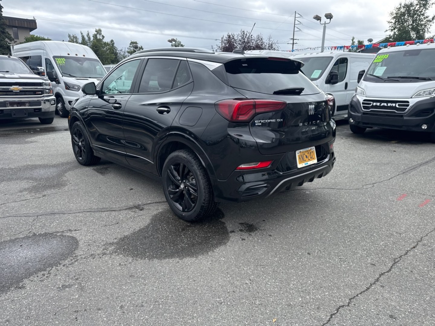 2024 BLACK BUICK ENCORE GX SPORT TOURING (KL4AMESL2RB) with an 1.3L engine, Automatic transmission, located at 929 East 8th Ave, Anchorage, AK, 99501, (907) 274-2277, 61.214783, -149.866074- Photo#4