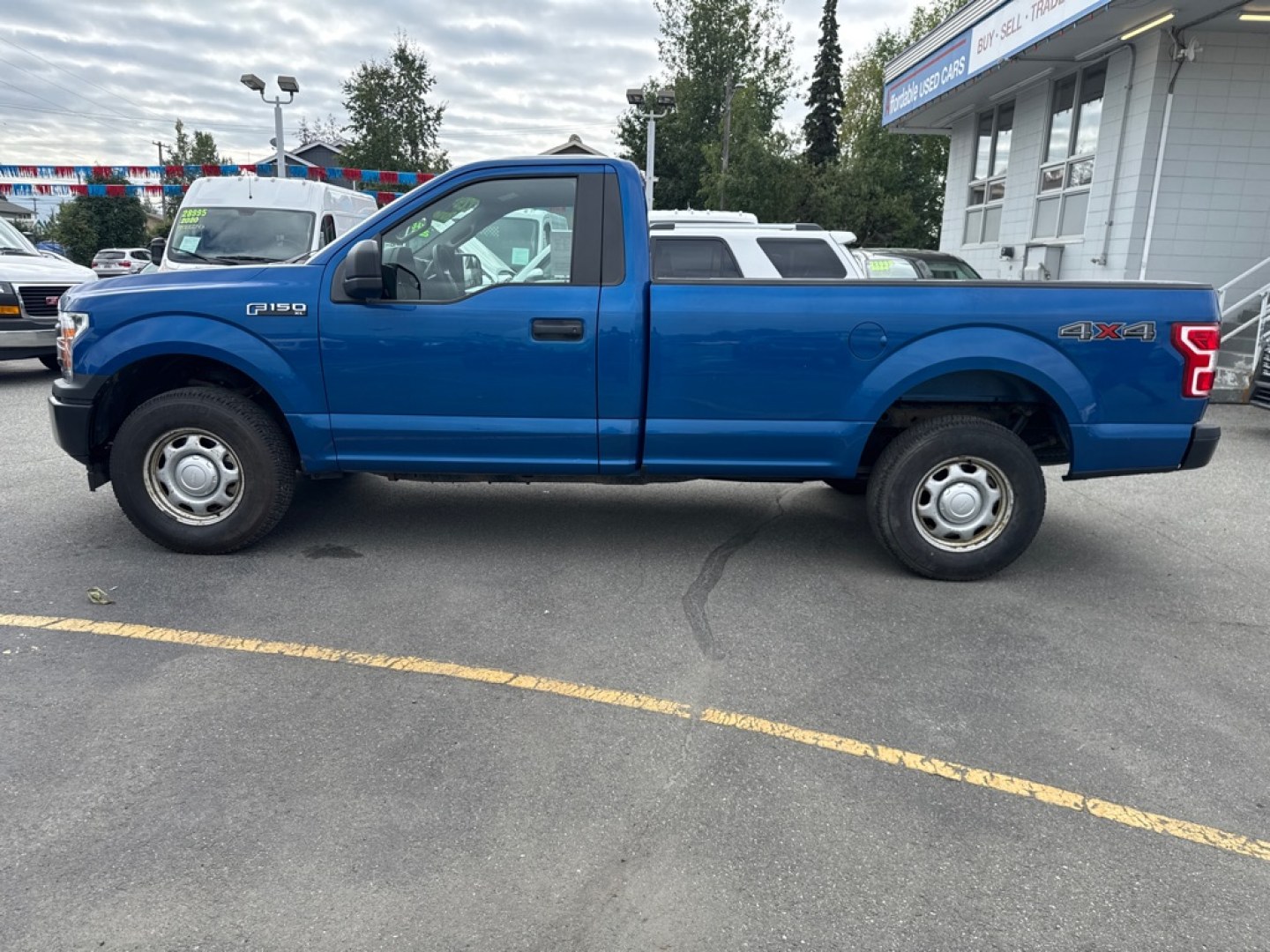 2018 BLUE FORD F150 (1FTMF1EB2JK) with an 3.3L engine, Automatic transmission, located at 929 East 8th Ave, Anchorage, AK, 99501, (907) 274-2277, 61.214783, -149.866074- Photo#1