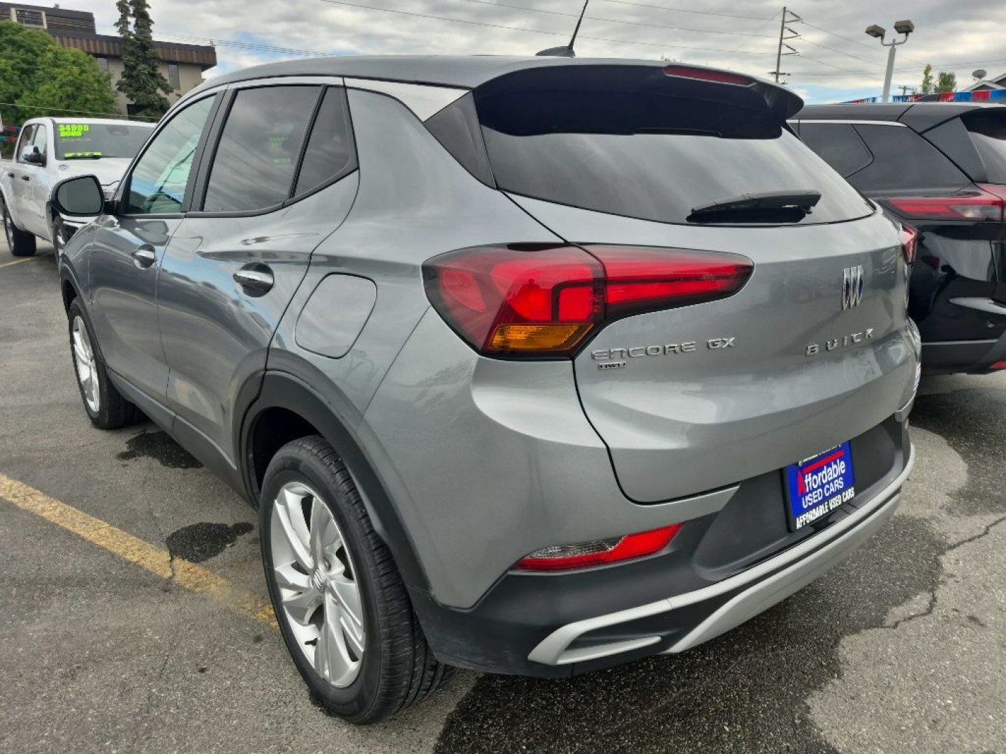 2025 GRAY BUICK ENCORE GX PREFERRED (KL4AMCSL3SB) with an 1.3L engine, Automatic transmission, located at 929 East 8th Ave, Anchorage, AK, 99501, (907) 274-2277, 61.214783, -149.866074- Photo#2