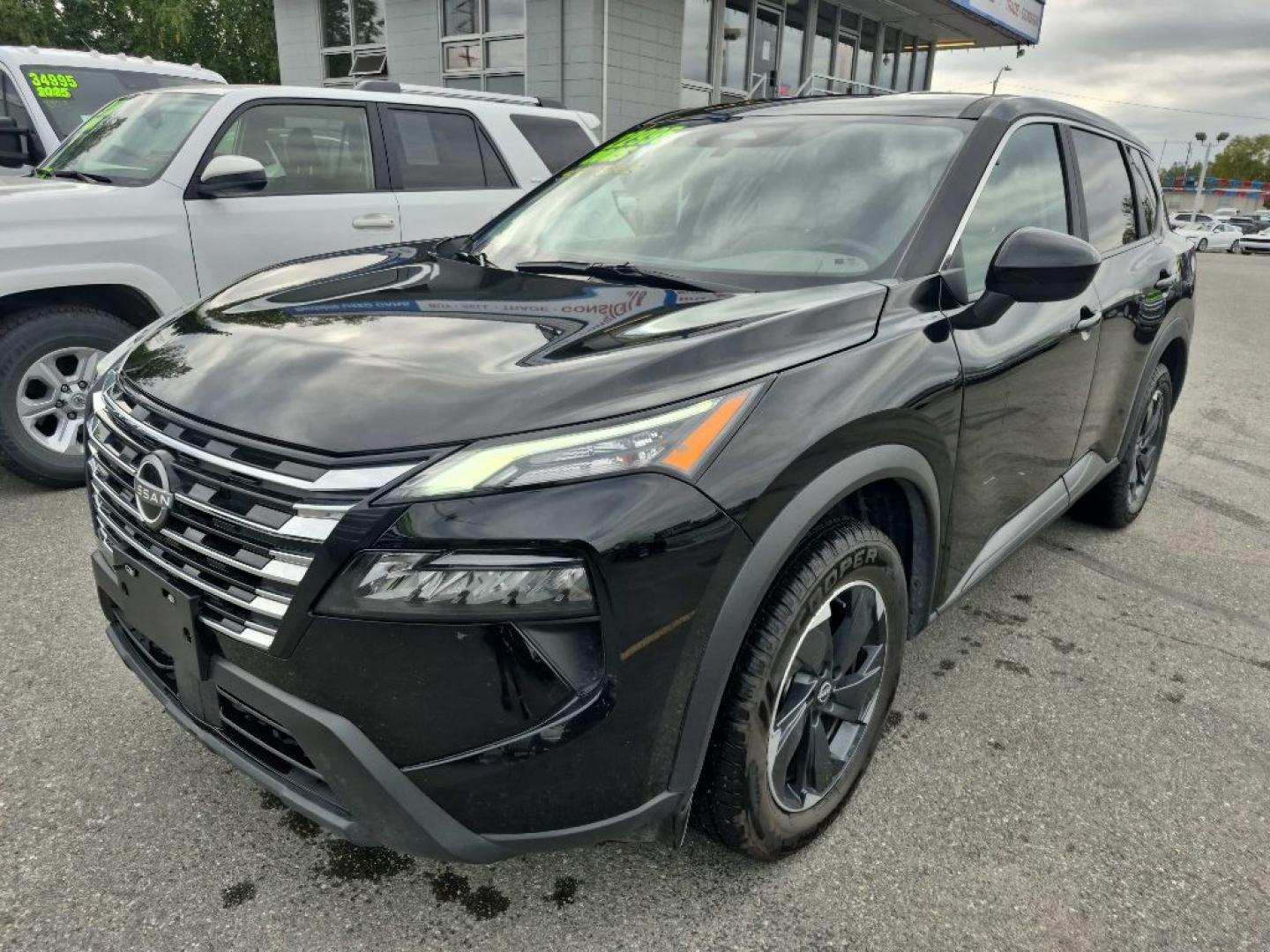 2025 BLACK NISSAN ROGUE SV SV (5N1BT3BB7SC) with an 1.5L engine, Continuously Variable transmission, located at 929 East 8th Ave, Anchorage, AK, 99501, (907) 274-2277, 61.214783, -149.866074- Photo#0