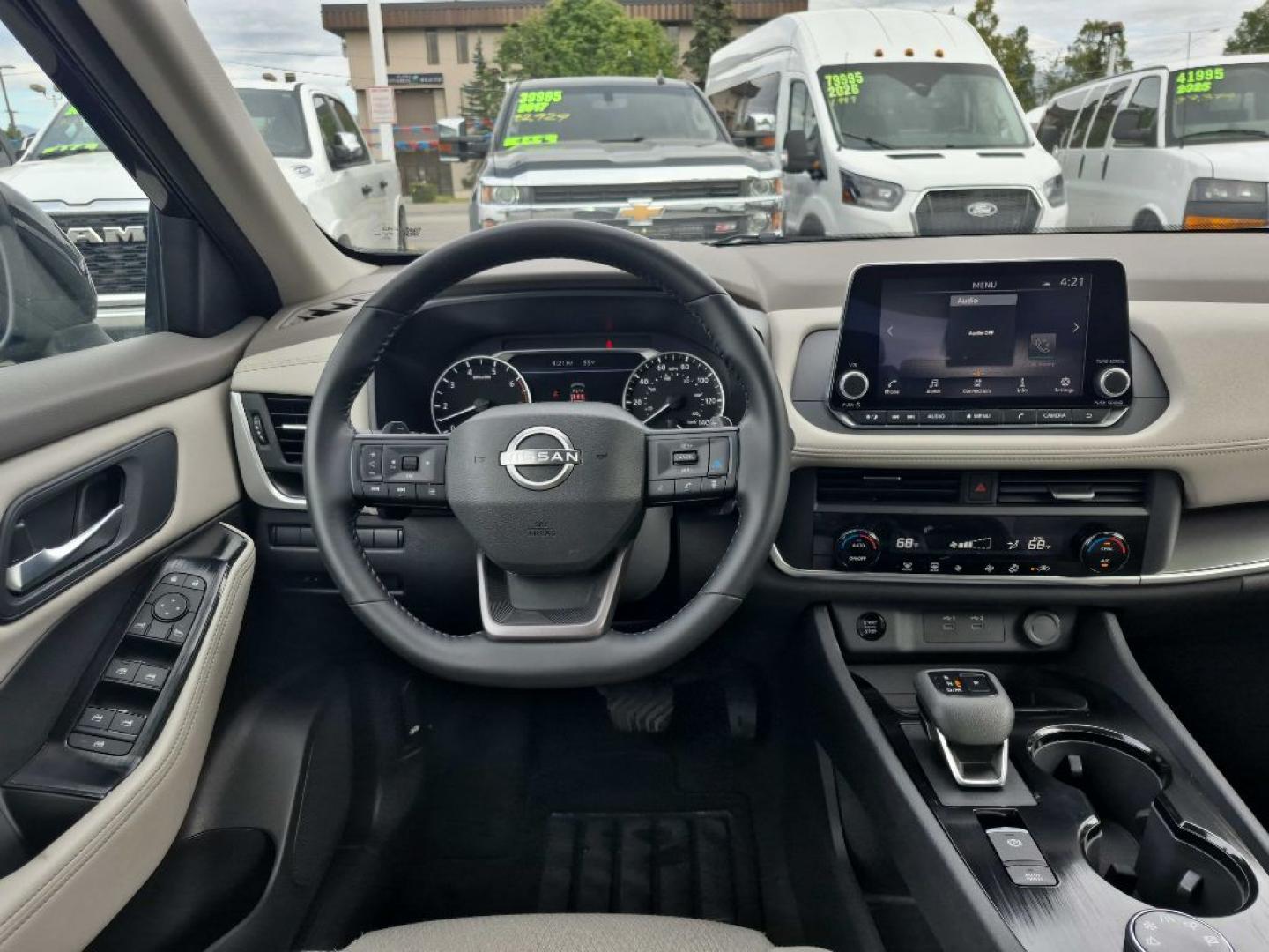 2025 BLACK NISSAN ROGUE SV SV (5N1BT3BB7SC) with an 1.5L engine, Continuously Variable transmission, located at 929 East 8th Ave, Anchorage, AK, 99501, (907) 274-2277, 61.214783, -149.866074- Photo#4