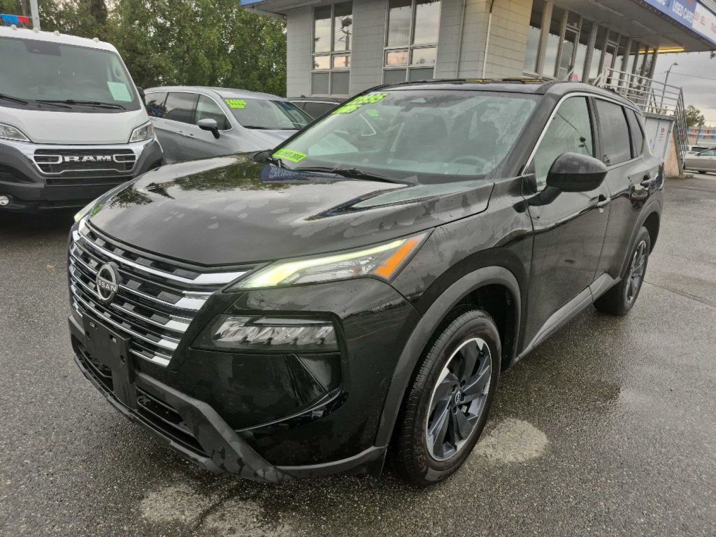 2025 BLACK NISSAN ROGUE SV SV (5N1BT3BB3SC) with an 1.5L engine, Continuously Variable transmission, located at 929 East 8th Ave, Anchorage, AK, 99501, (907) 274-2277, 61.214783, -149.866074- Photo#0