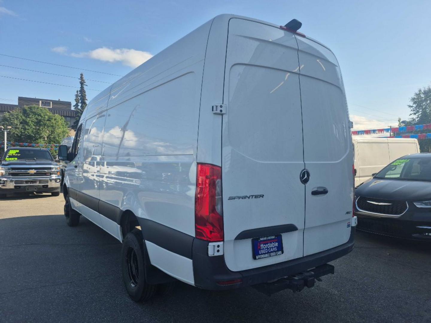 2025 WHITE MERCEDES-BENZ SPRINTER 3500 (W1Y8NC6Y0ST) with an 2.0L engine, Automatic transmission, located at 929 East 8th Ave, Anchorage, AK, 99501, (907) 274-2277, 61.214783, -149.866074- Photo#2