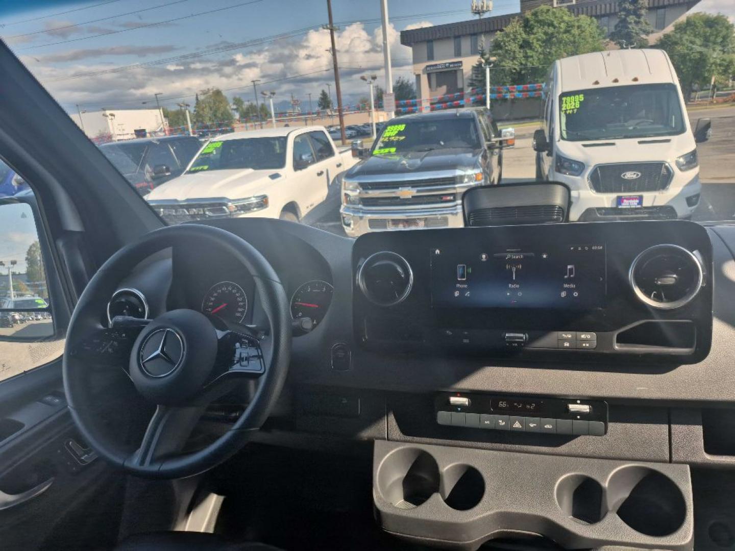 2025 WHITE MERCEDES-BENZ SPRINTER 3500 (W1Y8NC6Y0ST) with an 2.0L engine, Automatic transmission, located at 929 East 8th Ave, Anchorage, AK, 99501, (907) 274-2277, 61.214783, -149.866074- Photo#5