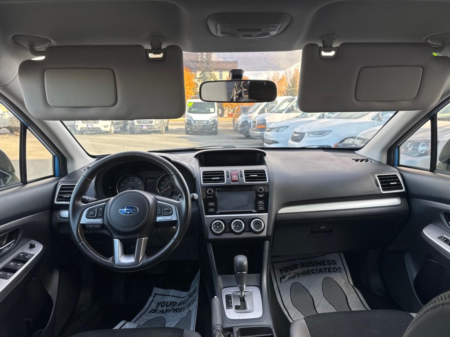 2016 BLUE SUBARU CROSSTREK PREMIUM (JF2GPABC4G8) with an 2.0L engine, 5-Speed Manual transmission, located at 929 East 8th Ave, Anchorage, AK, 99501, (907) 274-2277, 61.214783, -149.866074- Photo#3