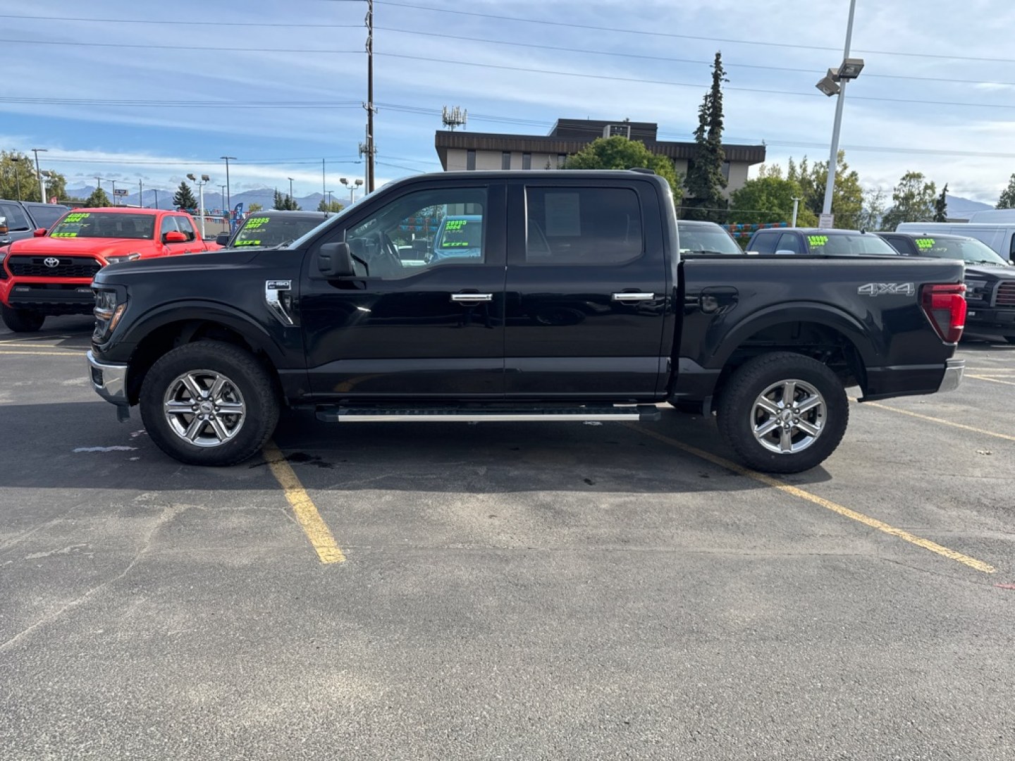 2025 BLACK FORD F150 XLT (1FTFW3L82SK) with an 3.5L engine, Automatic transmission, located at 929 East 8th Ave, Anchorage, AK, 99501, (907) 274-2277, 61.214783, -149.866074- Photo#1