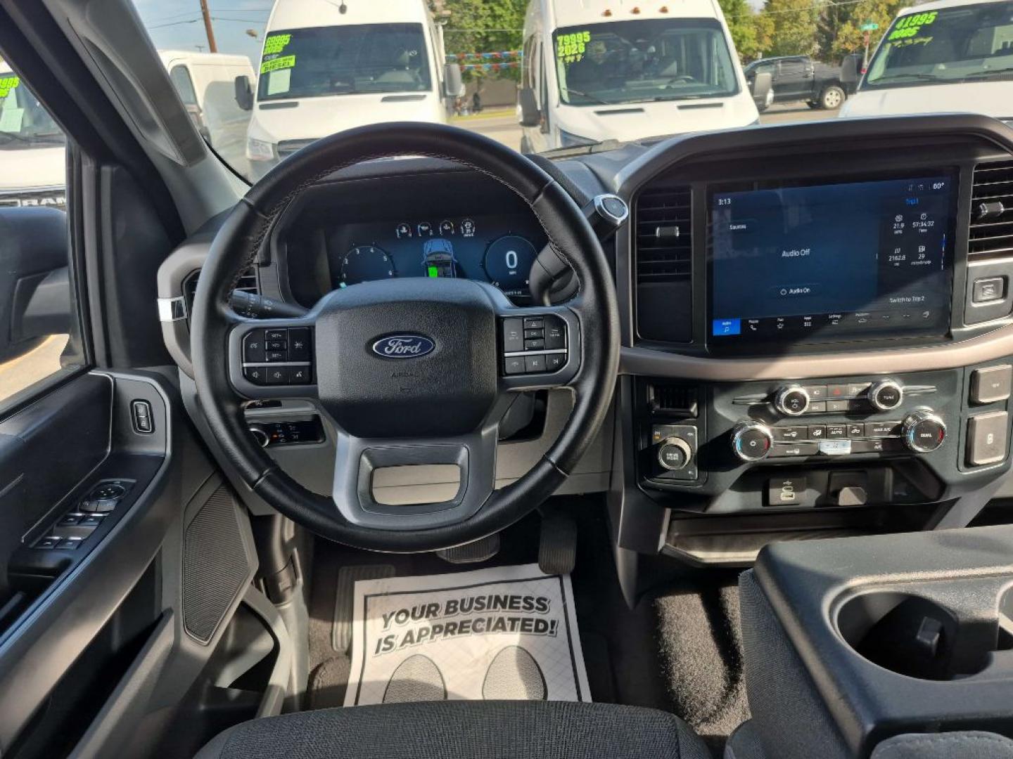 2025 BLUE FORD F150 XLT (1FTFW3L84SK) with an 3.5L engine, Automatic transmission, located at 929 East 8th Ave, Anchorage, AK, 99501, (907) 274-2277, 61.214783, -149.866074- Photo#4