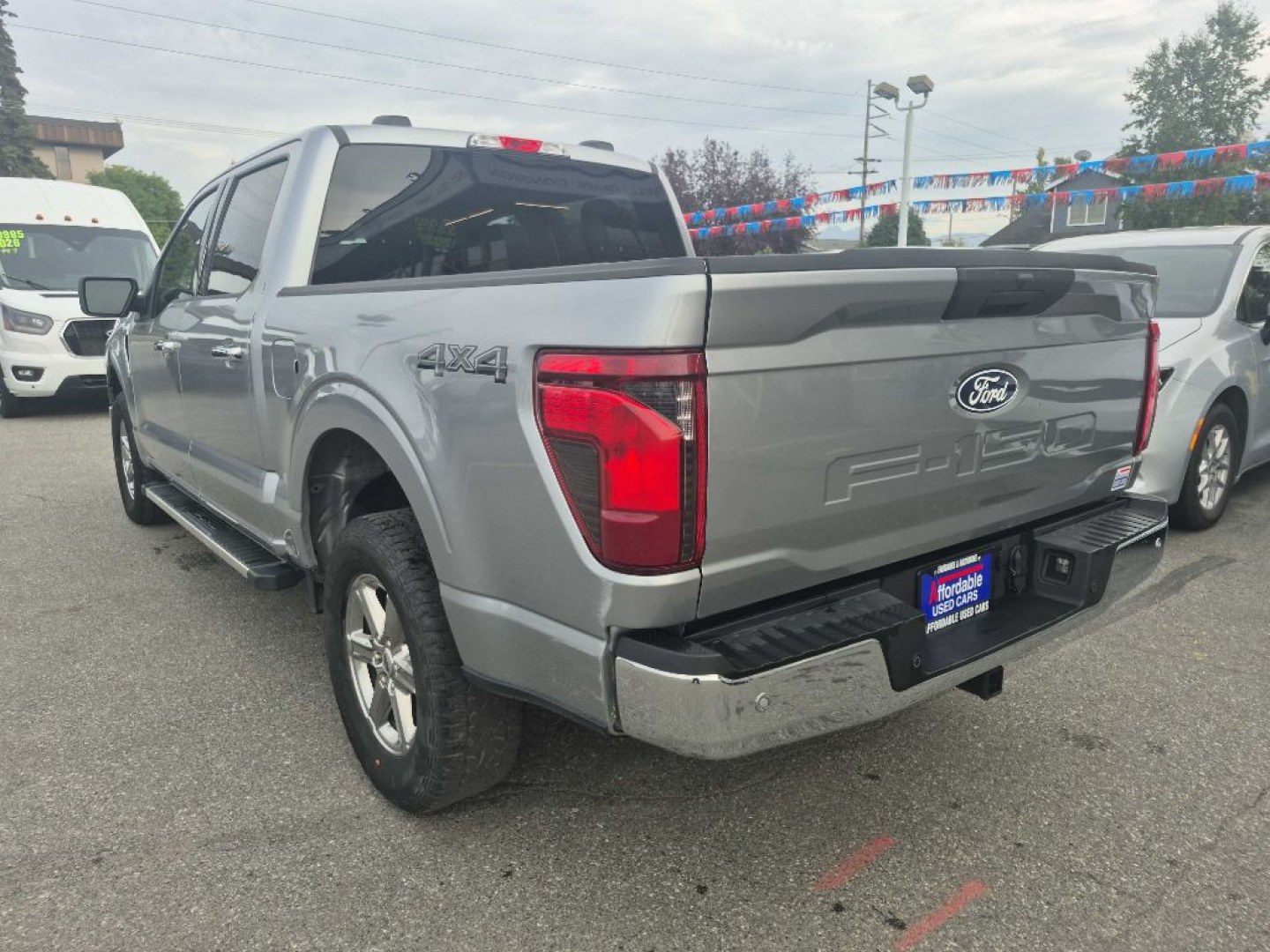 2025 SILVER FORD F150 XLT (1FTFW3L86SK) with an 3.5L engine, Automatic transmission, located at 929 East 8th Ave, Anchorage, AK, 99501, (907) 274-2277, 61.214783, -149.866074- Photo#2