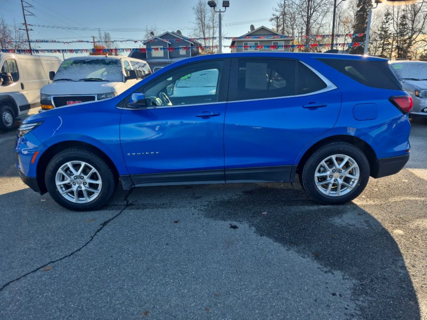 2024 BLUE CHEVROLET EQUINOX LT LT (3GNAXUEG3RL) with an 1.5L engine, Automatic transmission, located at 929 East 8th Ave, Anchorage, AK, 99501, (907) 274-2277, 61.214783, -149.866074- Photo#1